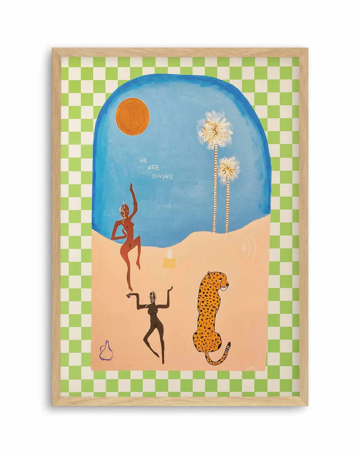 Divine by Britney Turner Art Print from Olive et Oriel where you can shop wallpaper and artworks online