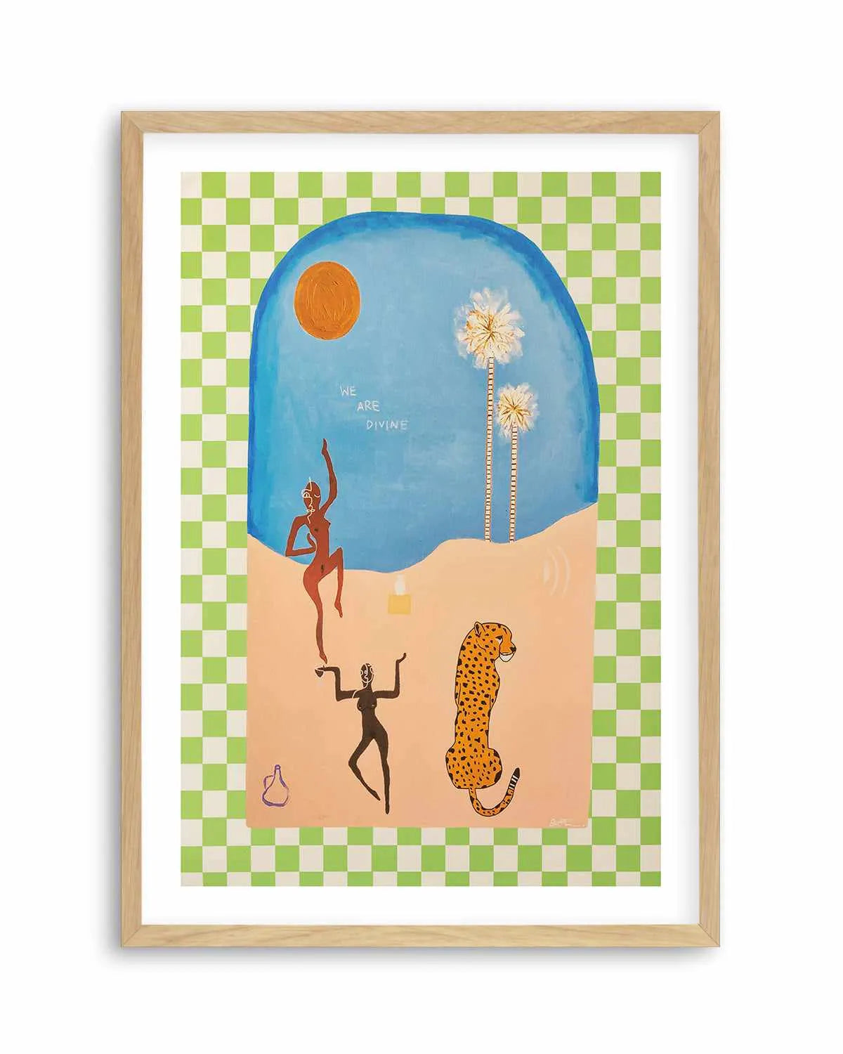 Divine by Britney Turner Art Print from Olive et Oriel where you can shop wallpaper and artworks online