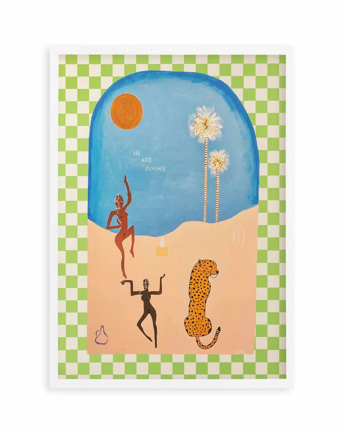 Divine by Britney Turner Art Print from Olive et Oriel where you can shop wallpaper and artworks online