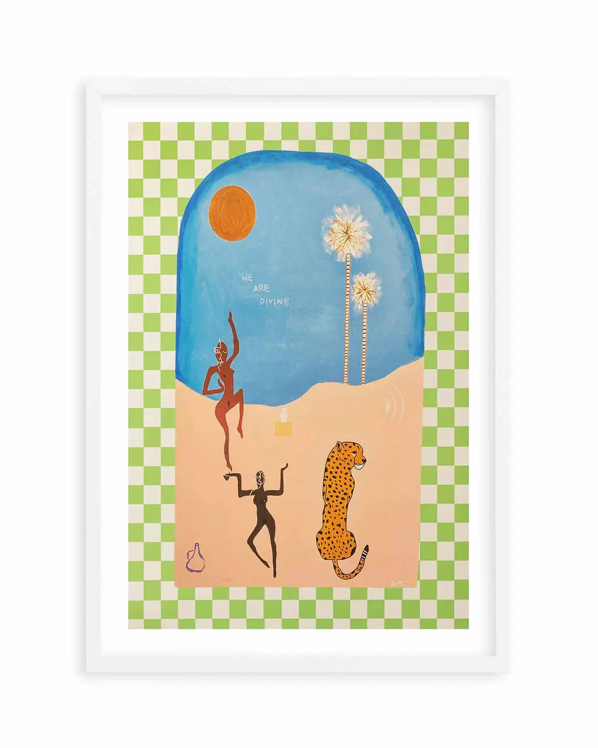 Divine by Britney Turner Art Print from Olive et Oriel where you can shop wallpaper and artworks online