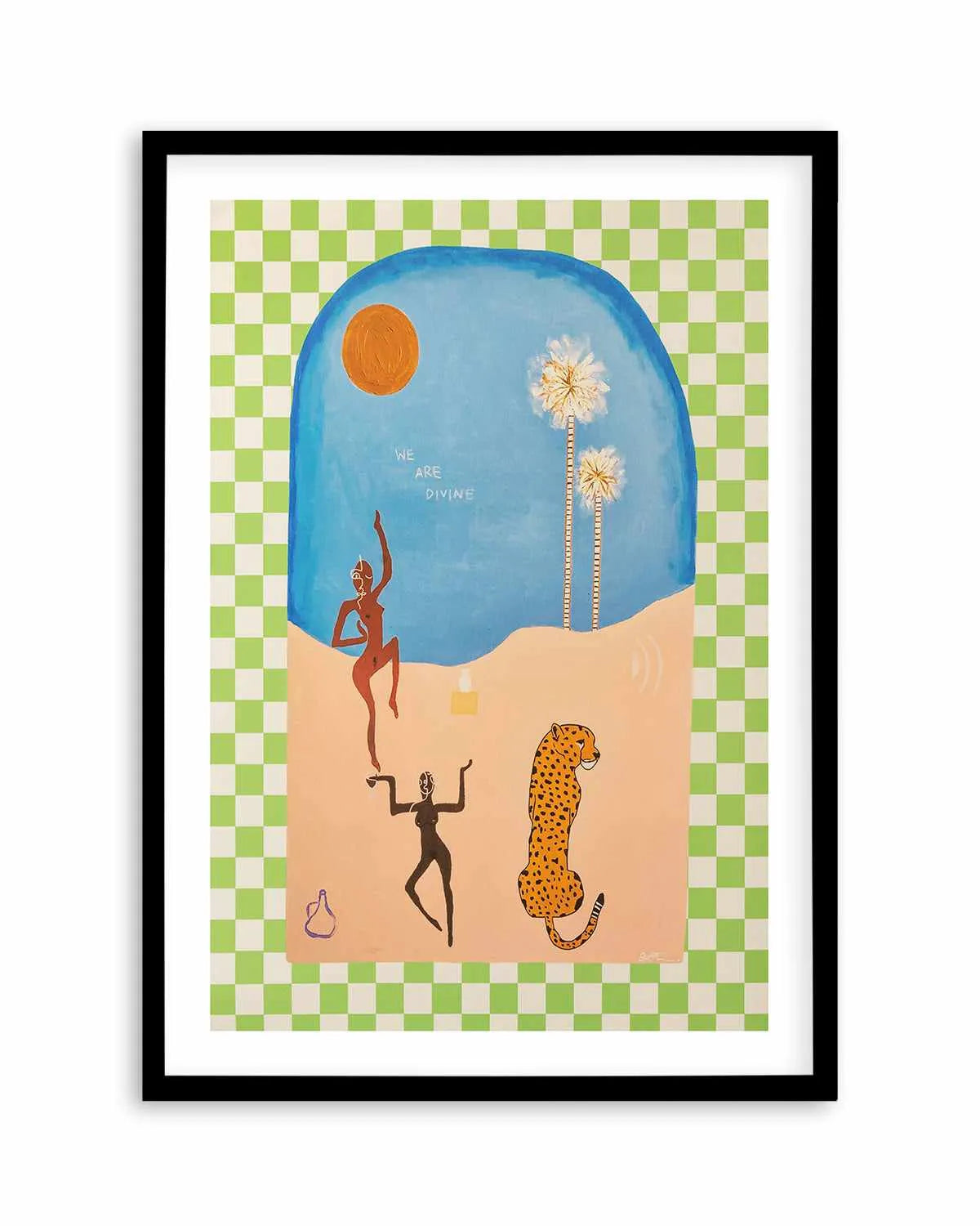 Divine by Britney Turner Art Print from Olive et Oriel where you can shop wallpaper and artworks online