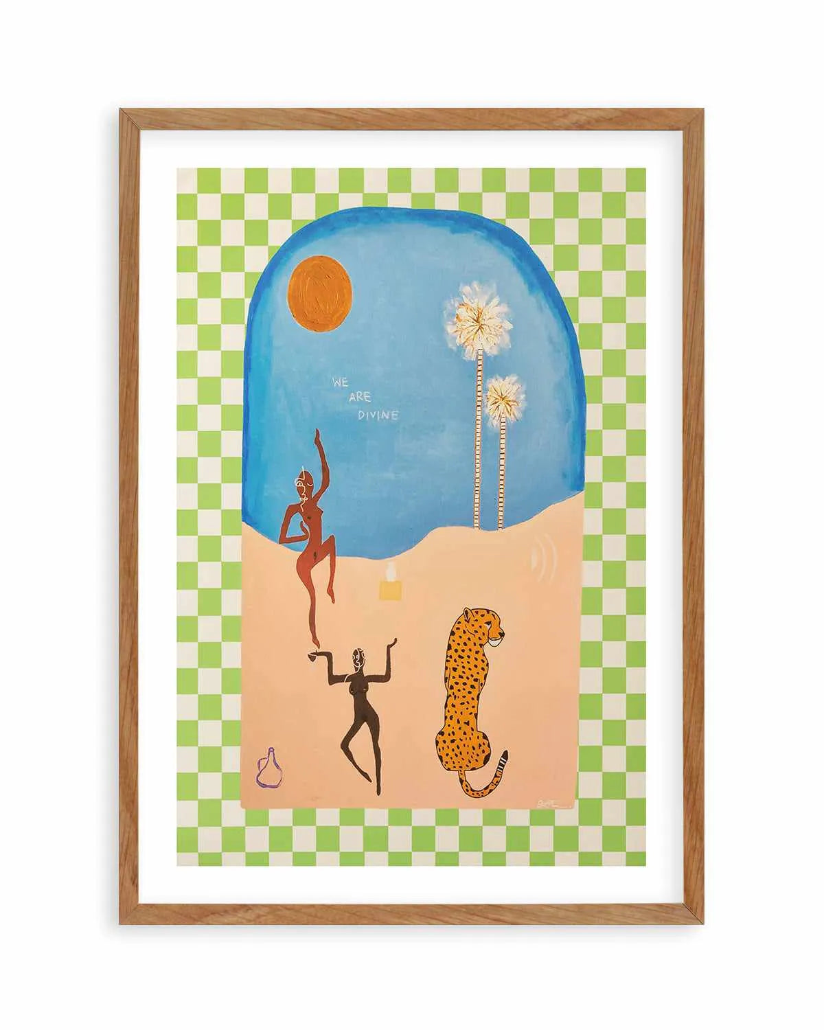 Divine by Britney Turner Art Print from Olive et Oriel where you can shop wallpaper and artworks online