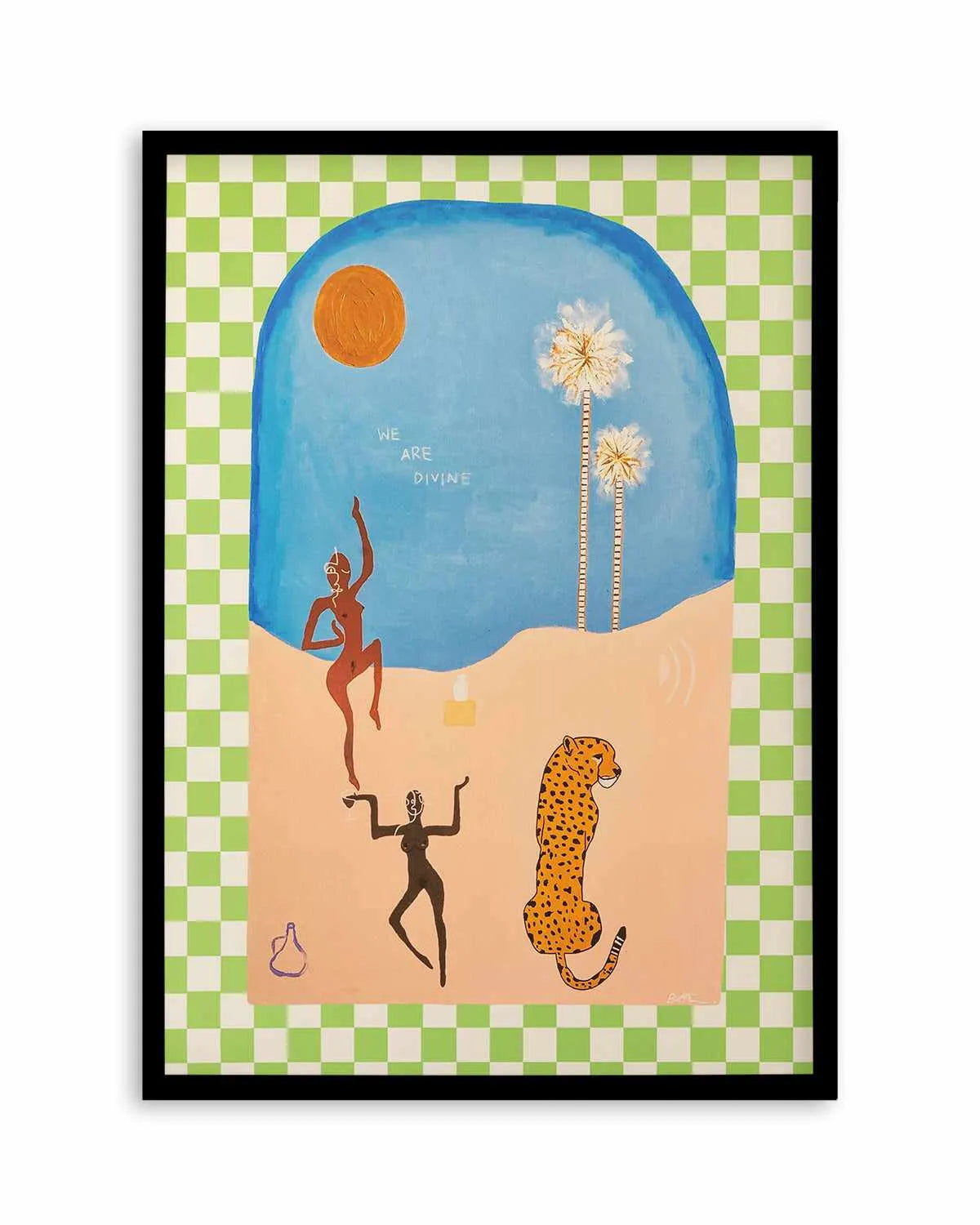 Divine by Britney Turner Art Print from Olive et Oriel where you can shop wallpaper and artworks online