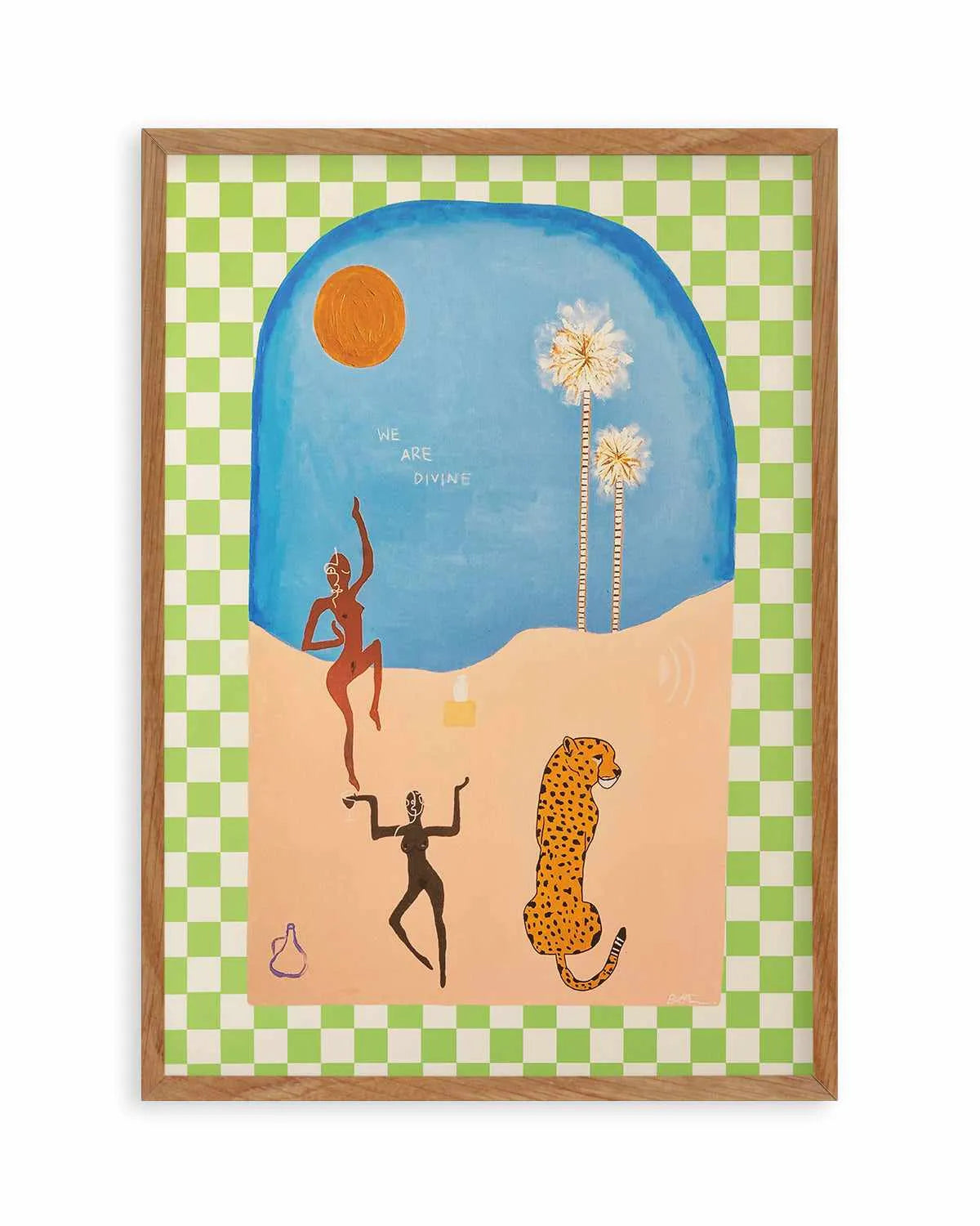 Divine by Britney Turner Art Print from Olive et Oriel where you can shop wallpaper and artworks online