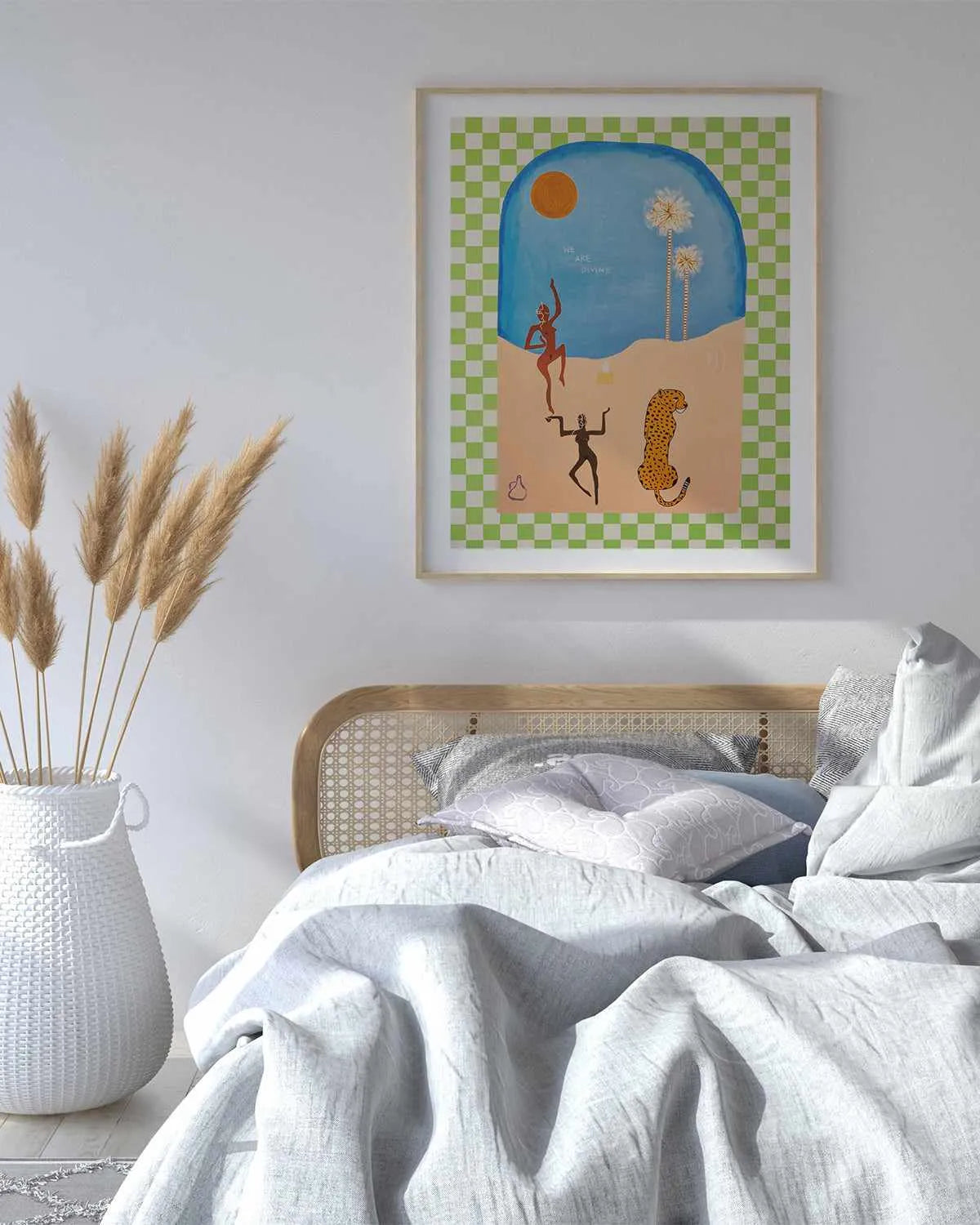 Divine by Britney Turner Art Print from Olive et Oriel where you can shop wallpaper and artworks online