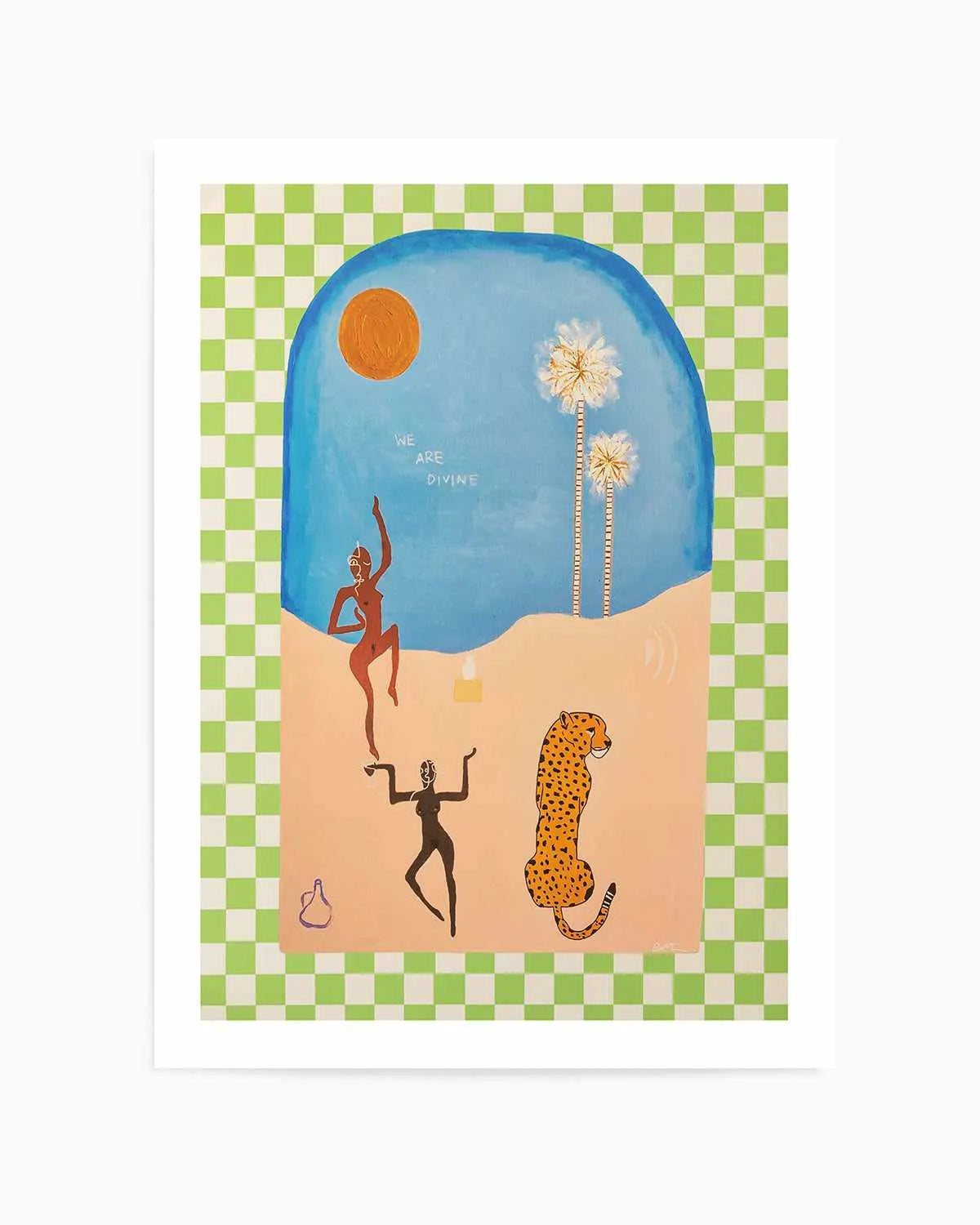 Divine by Britney Turner Art Print from Olive et Oriel where you can shop wallpaper and artworks online