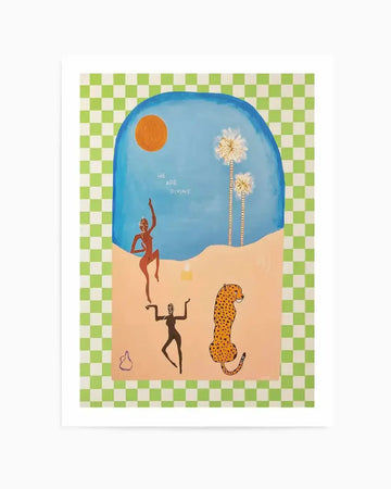 Divine by Britney Turner Art Print from Olive et Oriel where you can shop wallpaper and artworks online
