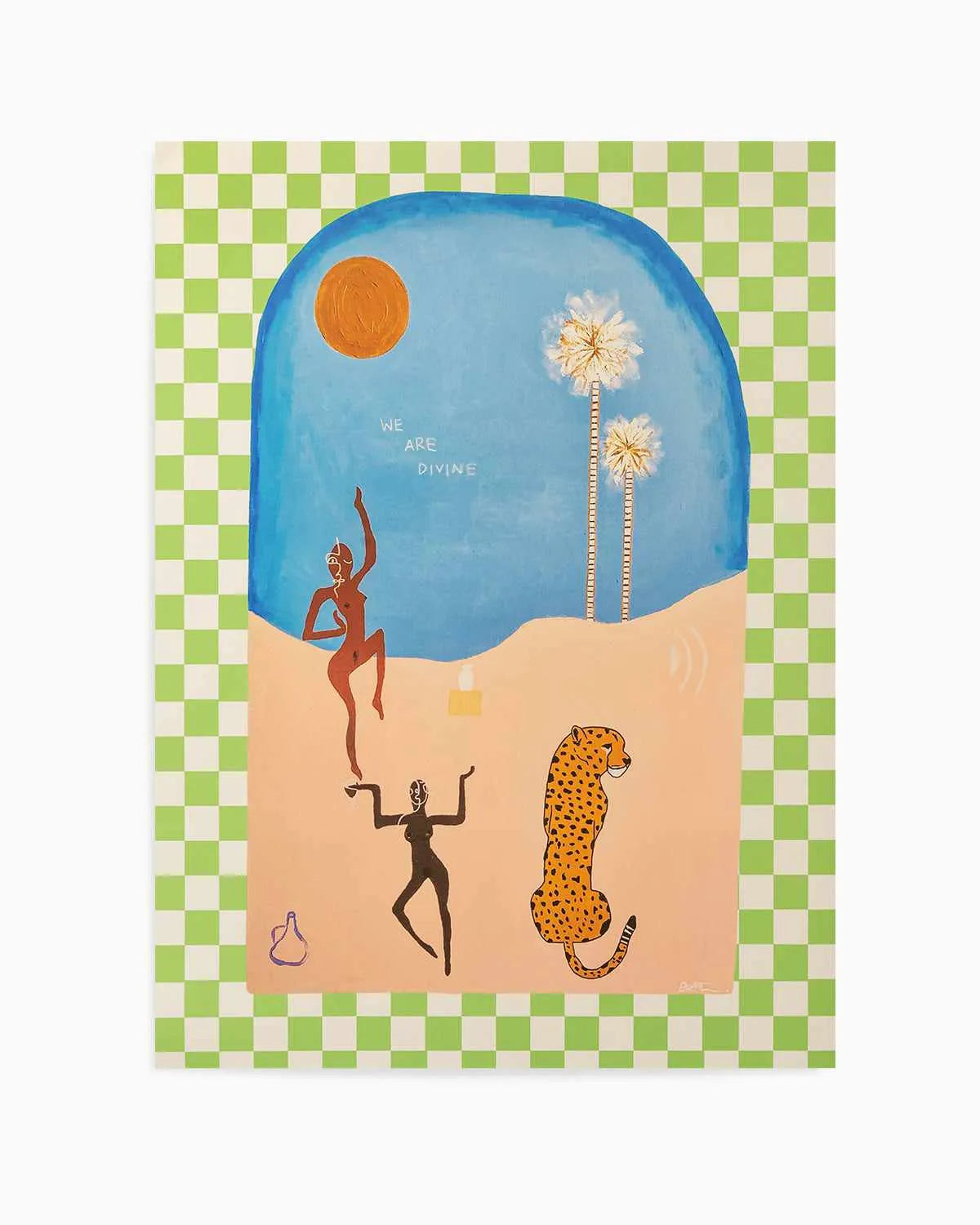 Divine by Britney Turner Art Print from Olive et Oriel where you can shop wallpaper and artworks online