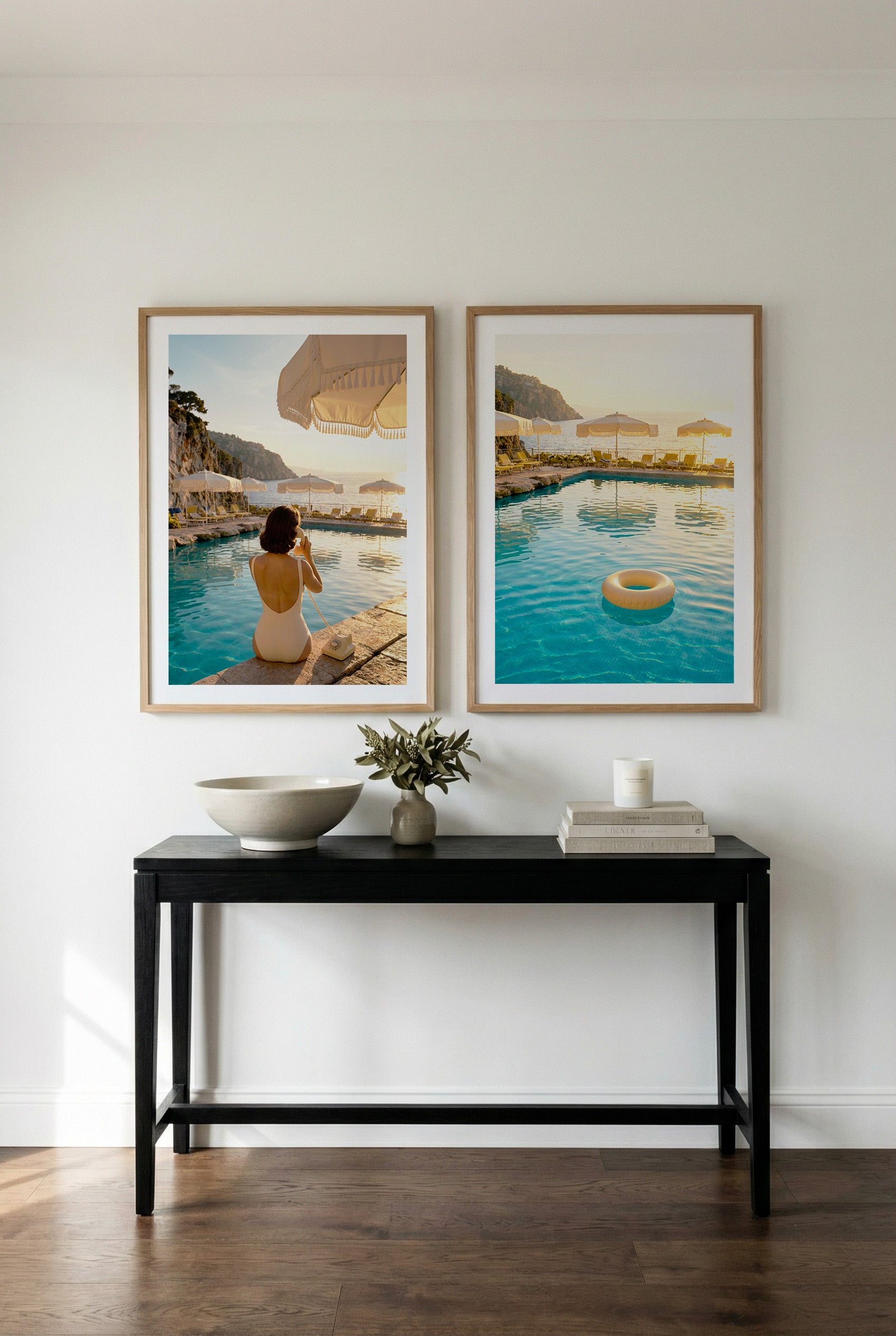 Do Not Disturb I & II Art Print Set of 2 | Matching Wall Art