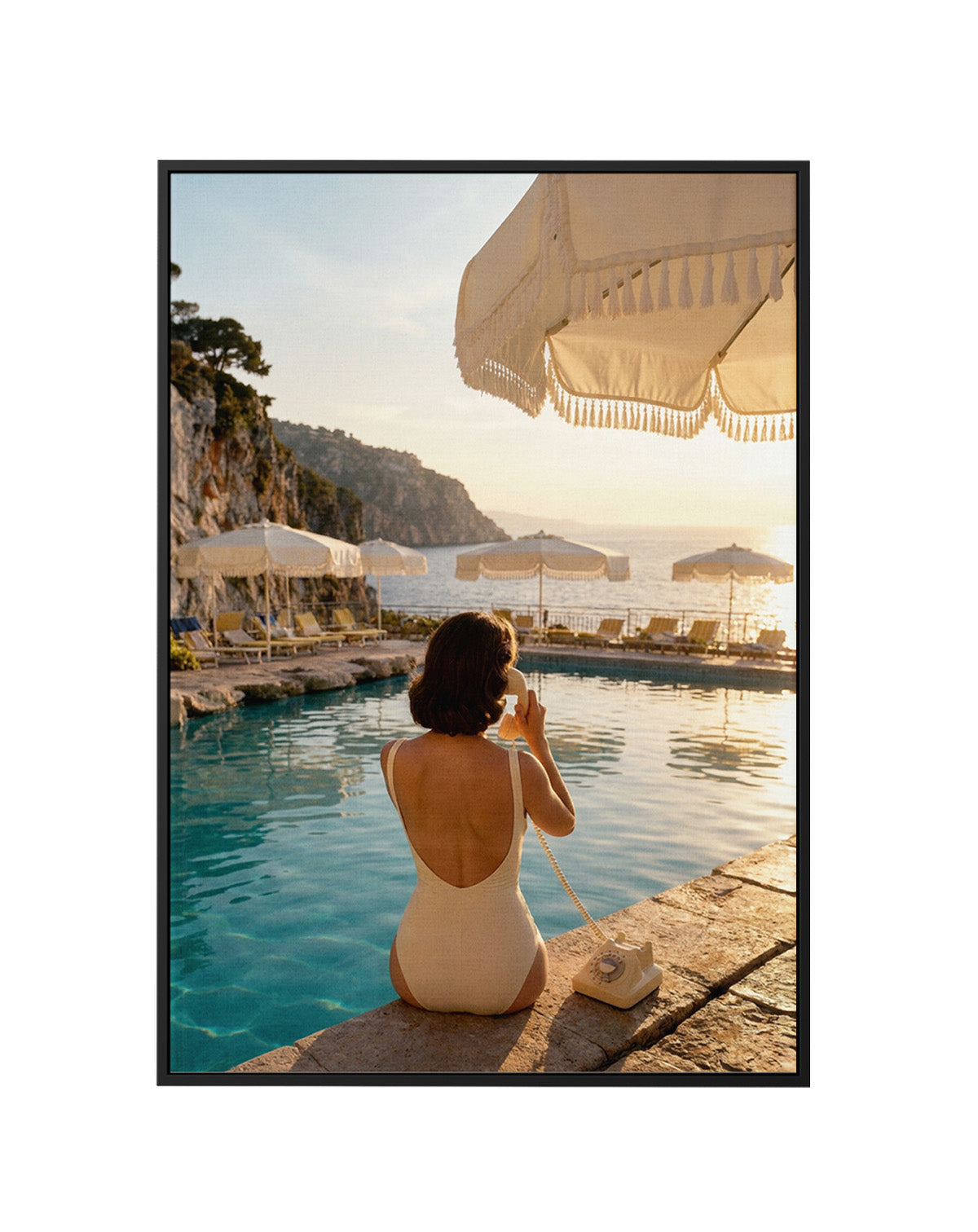 Do Not Disturb I | Framed Canvas Art Print
