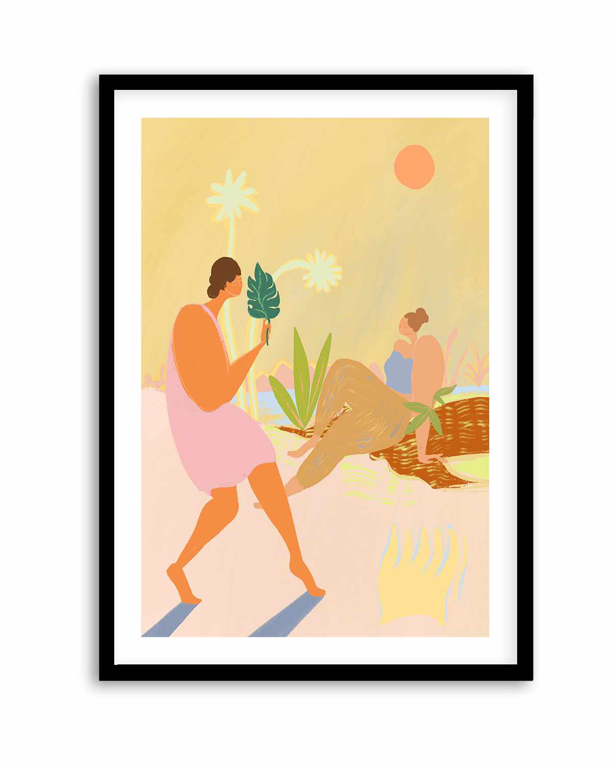 Do Nothing by Arty Guava | Art Print from Olive et Oriel where you can shop wallpaper and artworks online
