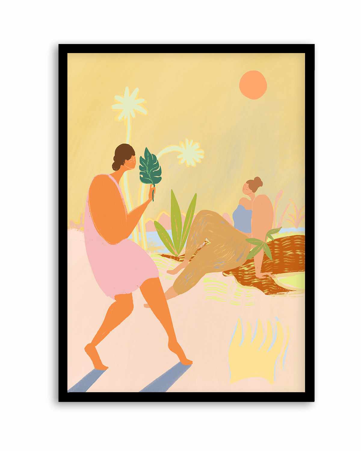 Do Nothing by Arty Guava | Art Print from Olive et Oriel where you can shop wallpaper and artworks online