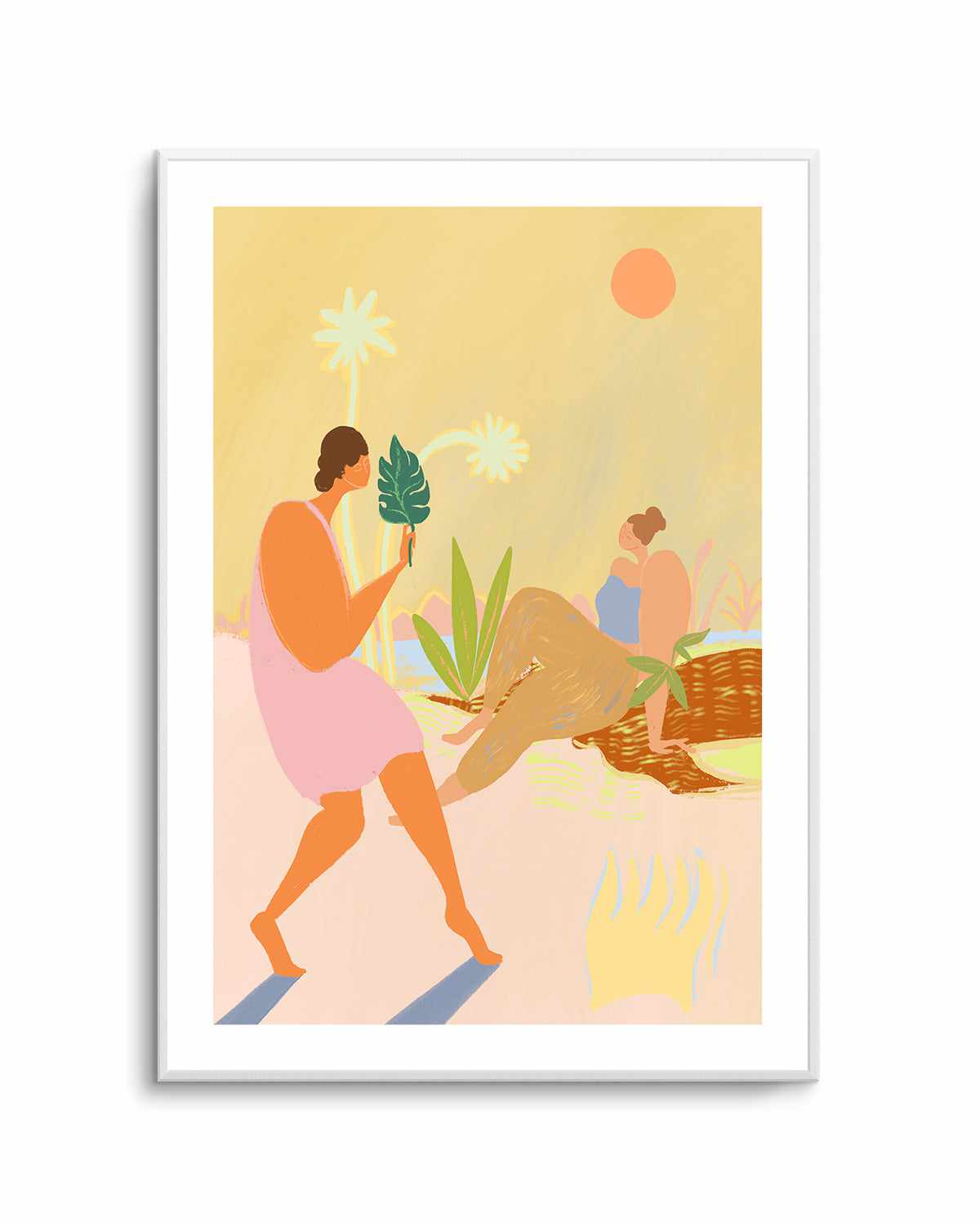 Do Nothing by Arty Guava | Art Print from Olive et Oriel where you can shop wallpaper and artworks online