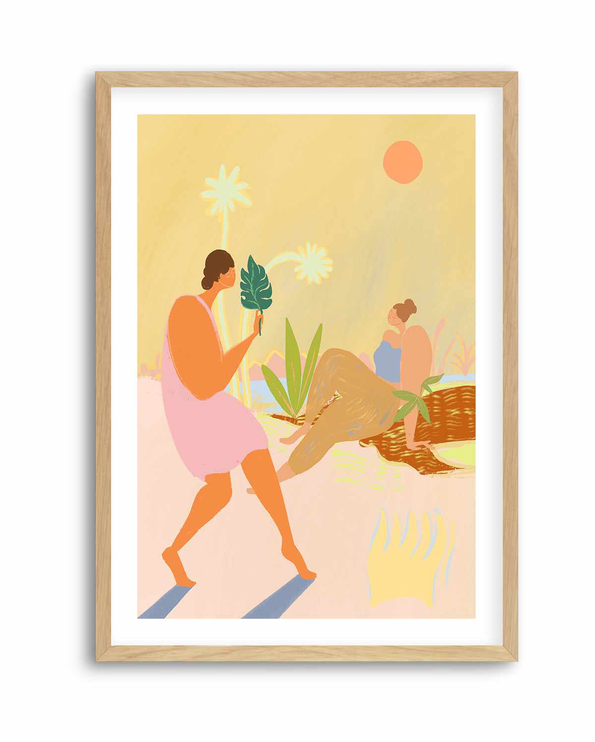 Do Nothing by Arty Guava | Art Print from Olive et Oriel where you can shop wallpaper and artworks online