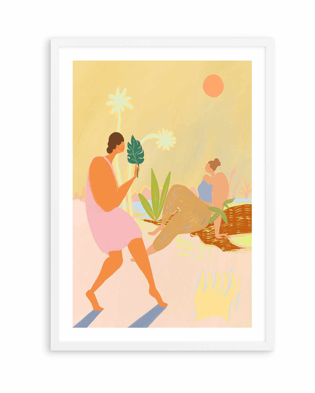 Do Nothing by Arty Guava | Art Print from Olive et Oriel where you can shop wallpaper and artworks online