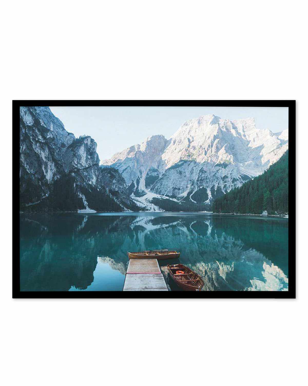 Dolomites Mountain Lake | LS Art Print