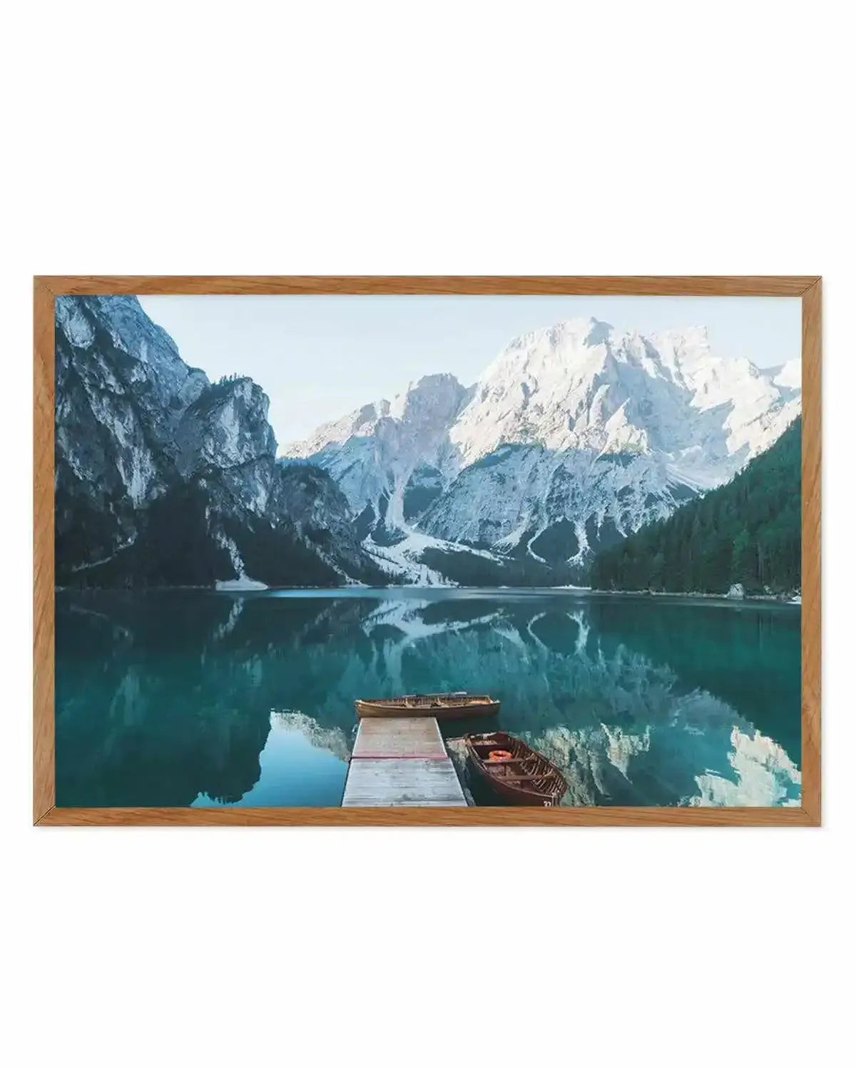 Dolomites Mountain Lake | LS Art Print from Olive et Oriel where you can shop wallpaper and artworks online