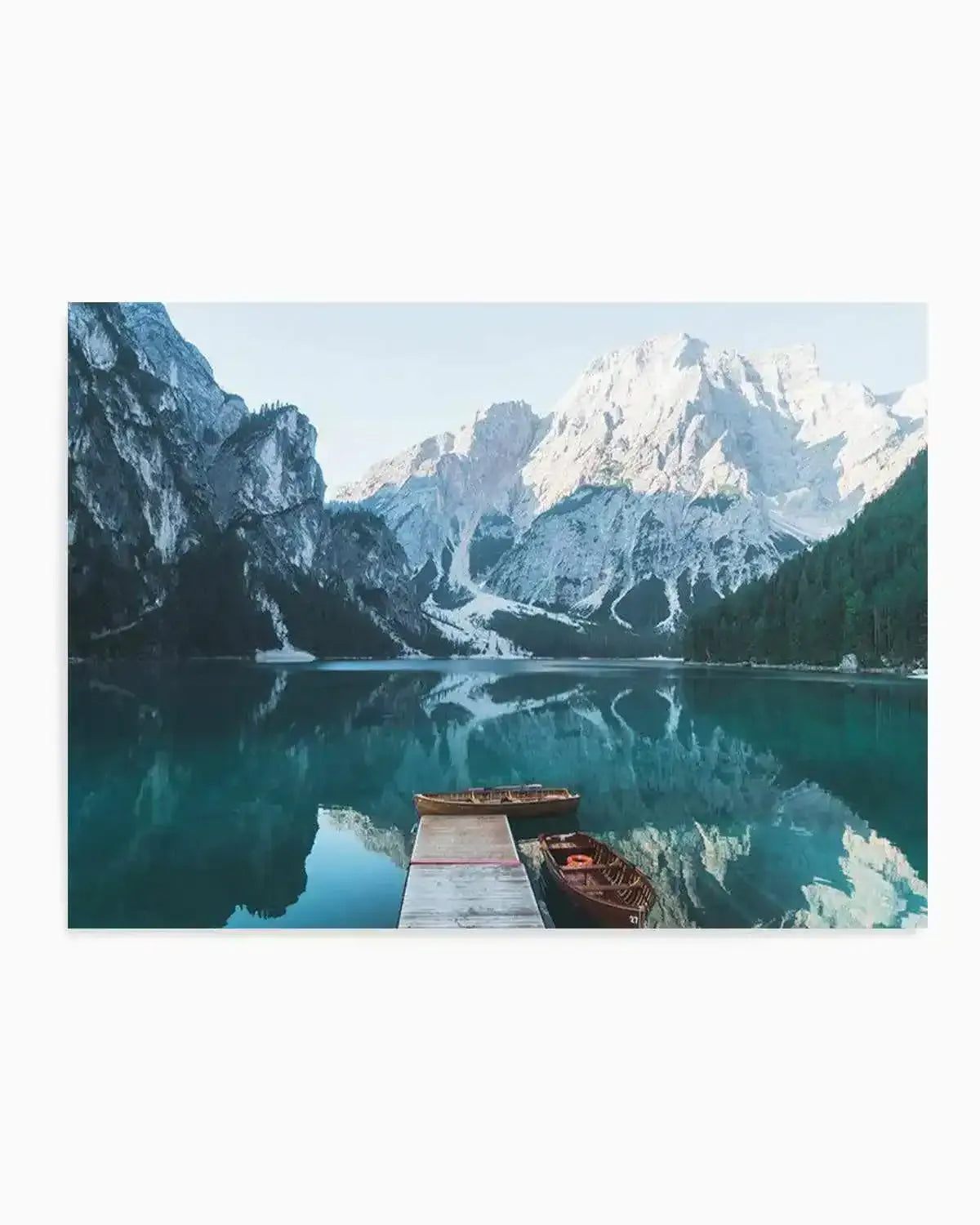 Dolomites Mountain Lake | LS Art Print from Olive et Oriel where you can shop wallpaper and artworks online