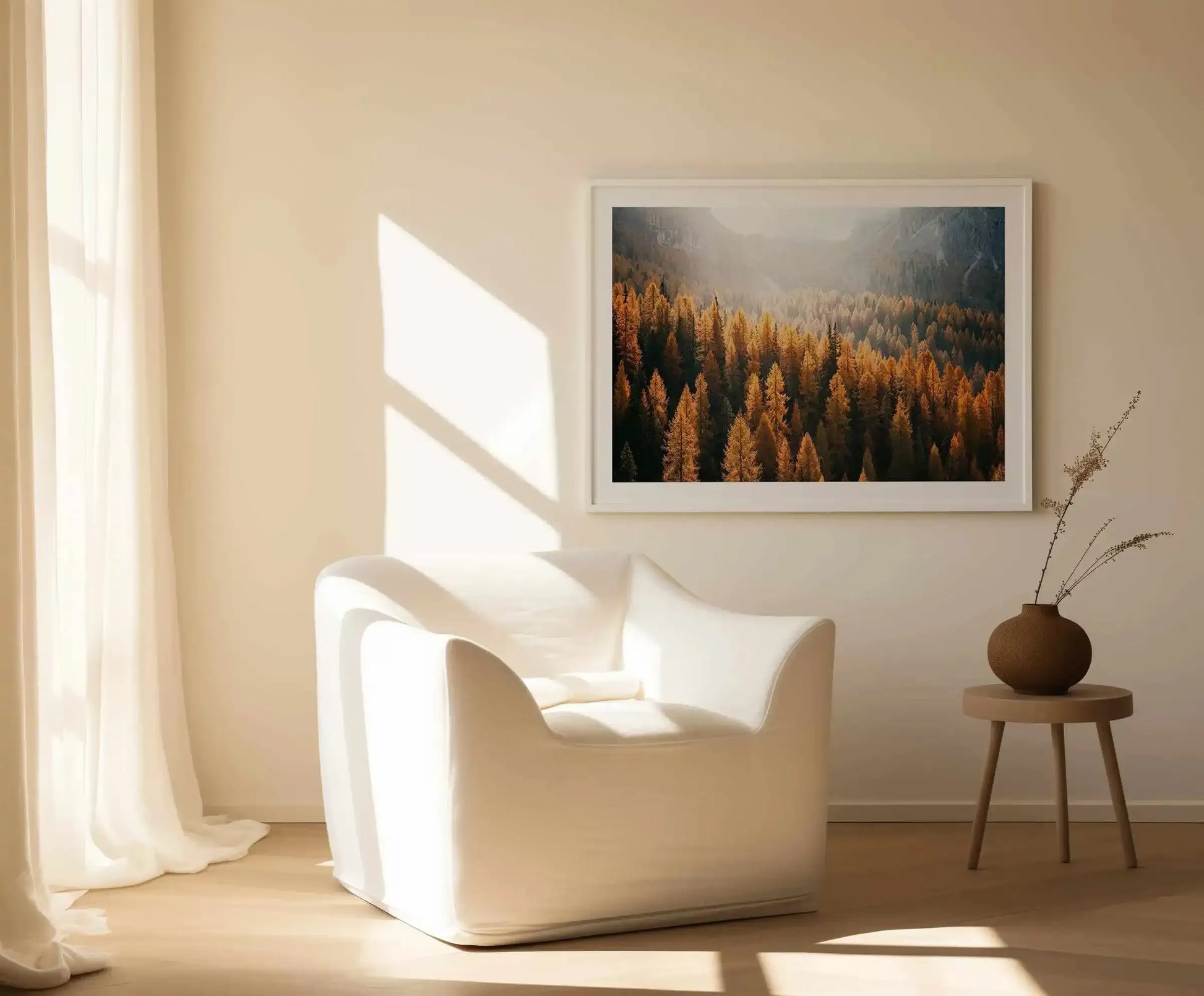 Dolomites Mountains II, Italy Art Print from Olive et Oriel where you can shop wallpaper and artworks online