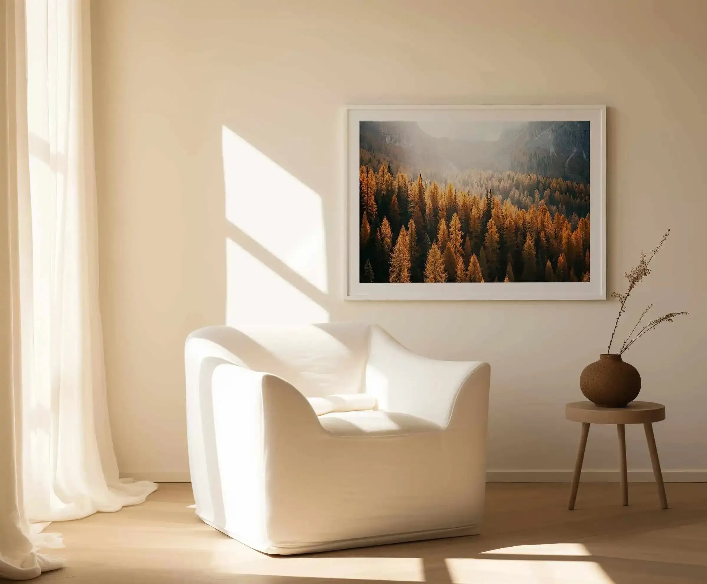 Dolomites Mountains II, Italy Art Print from Olive et Oriel where you can shop wallpaper and artworks online