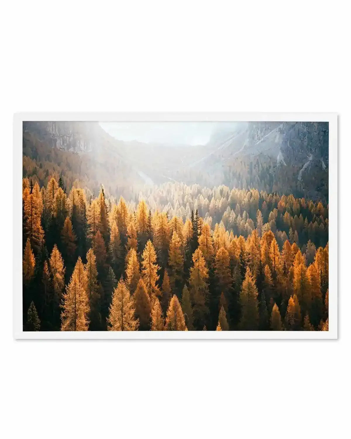 Dolomites Mountains II, Italy Art Print from Olive et Oriel where you can shop wallpaper and artworks online