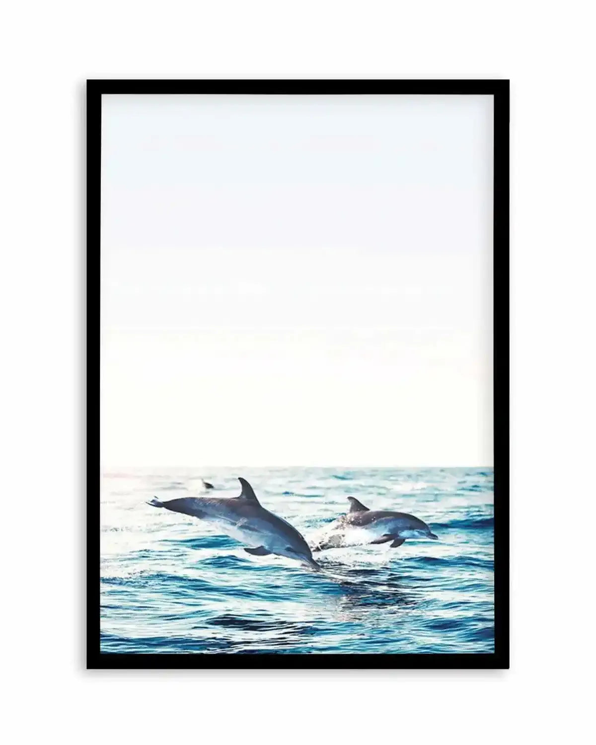 Dolphins | PT Art Print from Olive et Oriel where you can shop wallpaper and artworks online