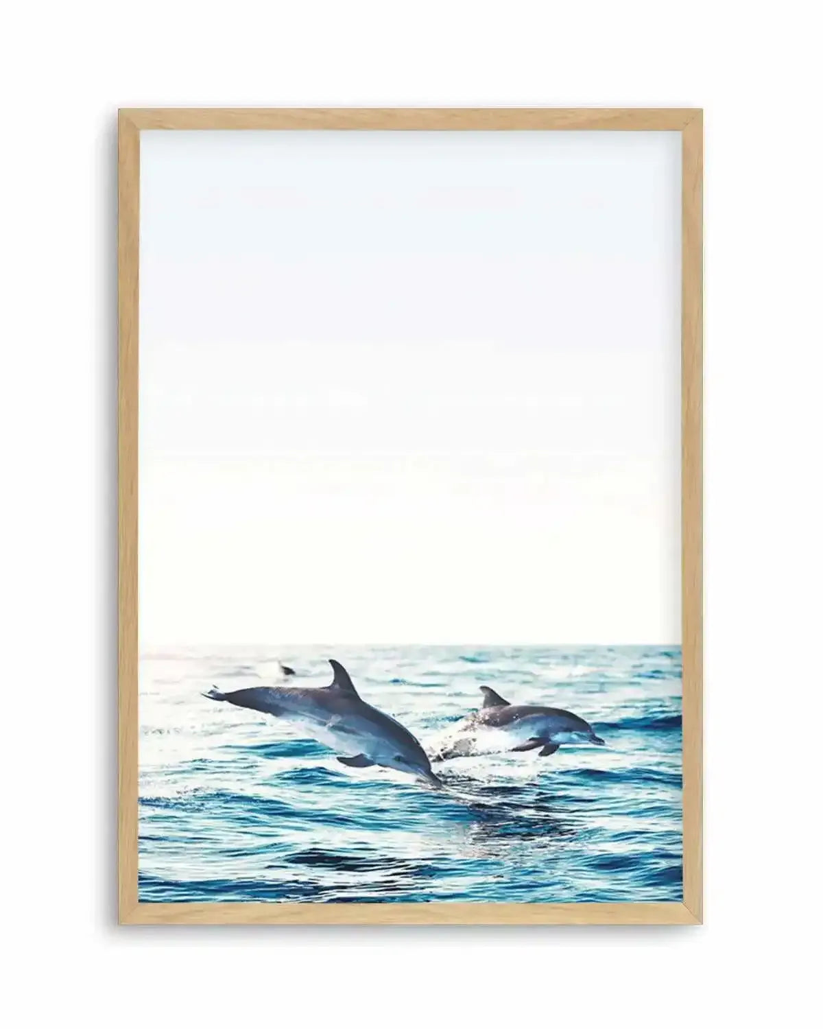 Dolphins | PT Art Print from Olive et Oriel where you can shop wallpaper and artworks online