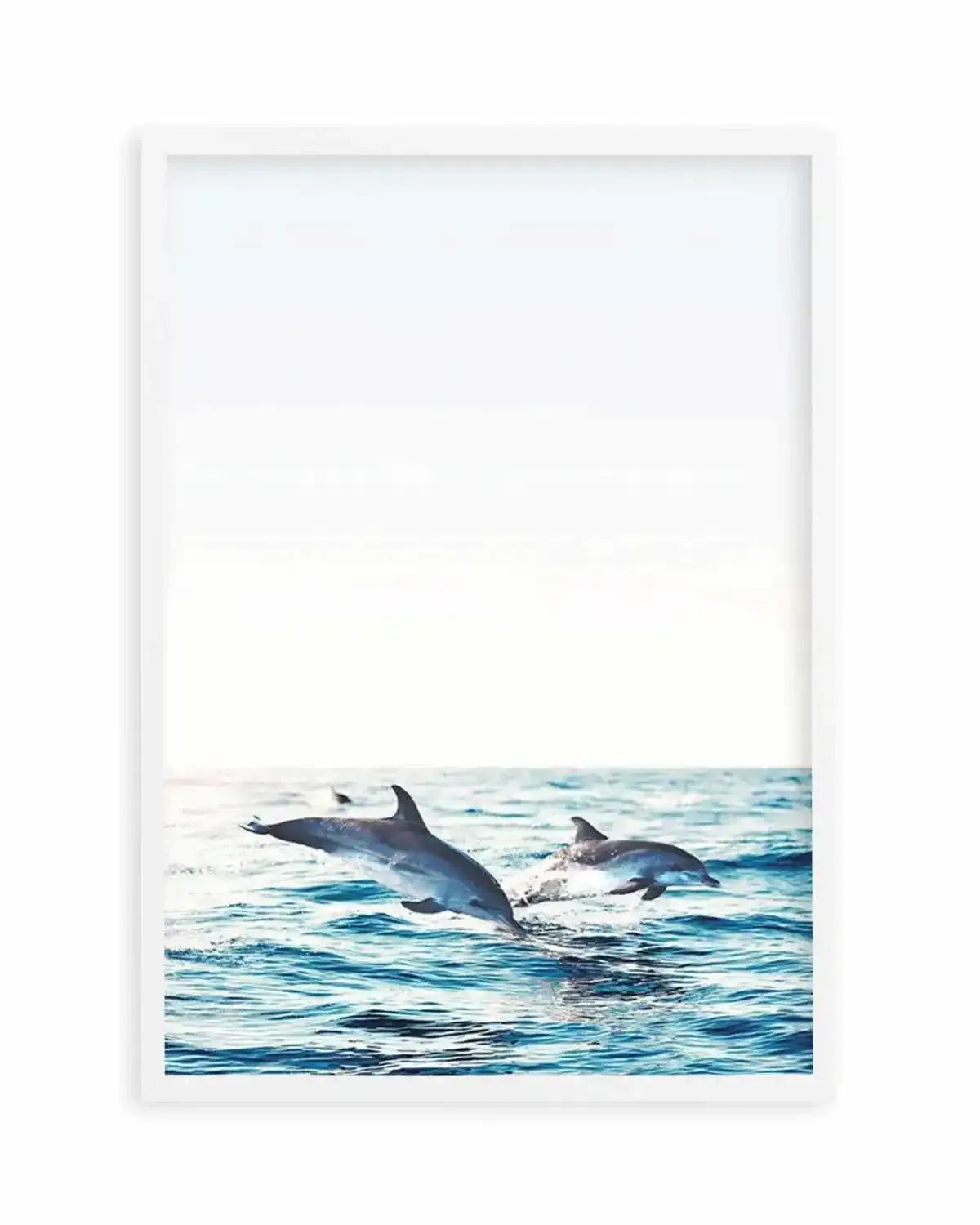 Dolphins | PT Art Print from Olive et Oriel where you can shop wallpaper and artworks online