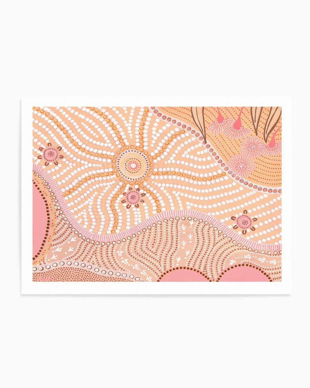 Our Mother The Sun By Domica Hill | Art Print from Olive et Oriel where you can shop wallpaper and artworks online