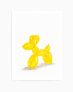Don't Pop The Yellow Dog | Art Print