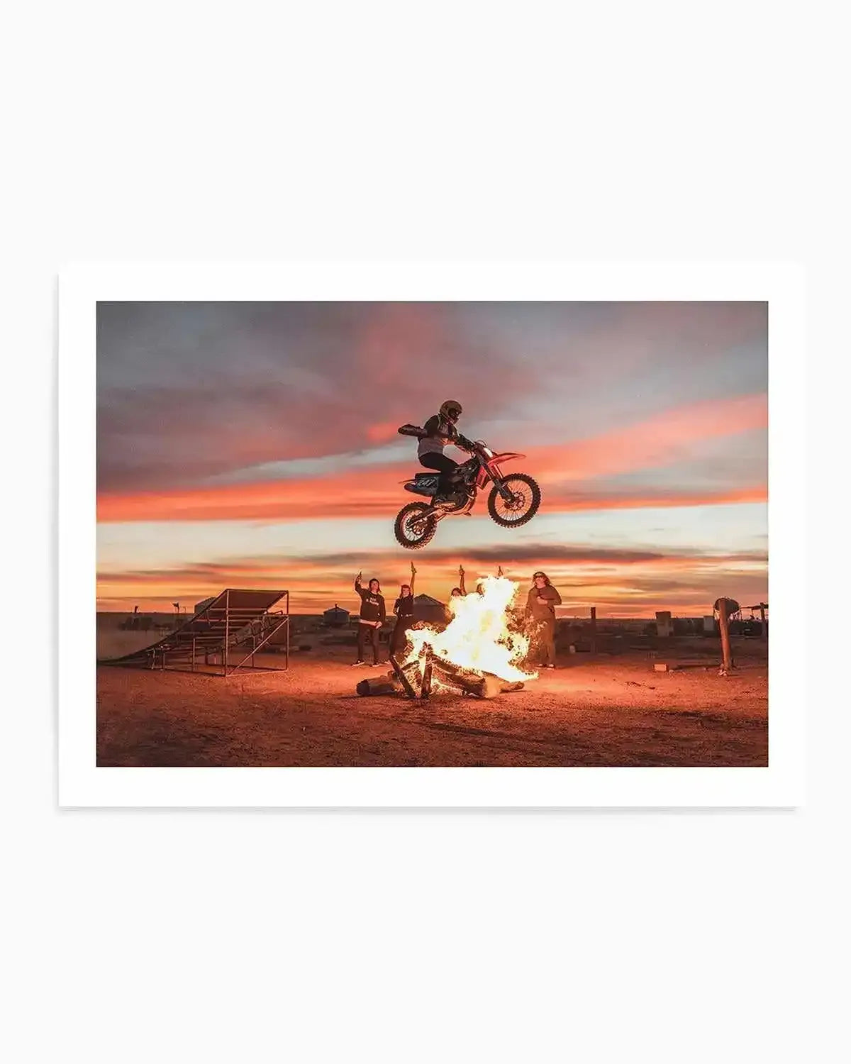 Doom At Dusk By Tim Harris Art Print from Olive et Oriel where you can shop wallpaper and artworks online