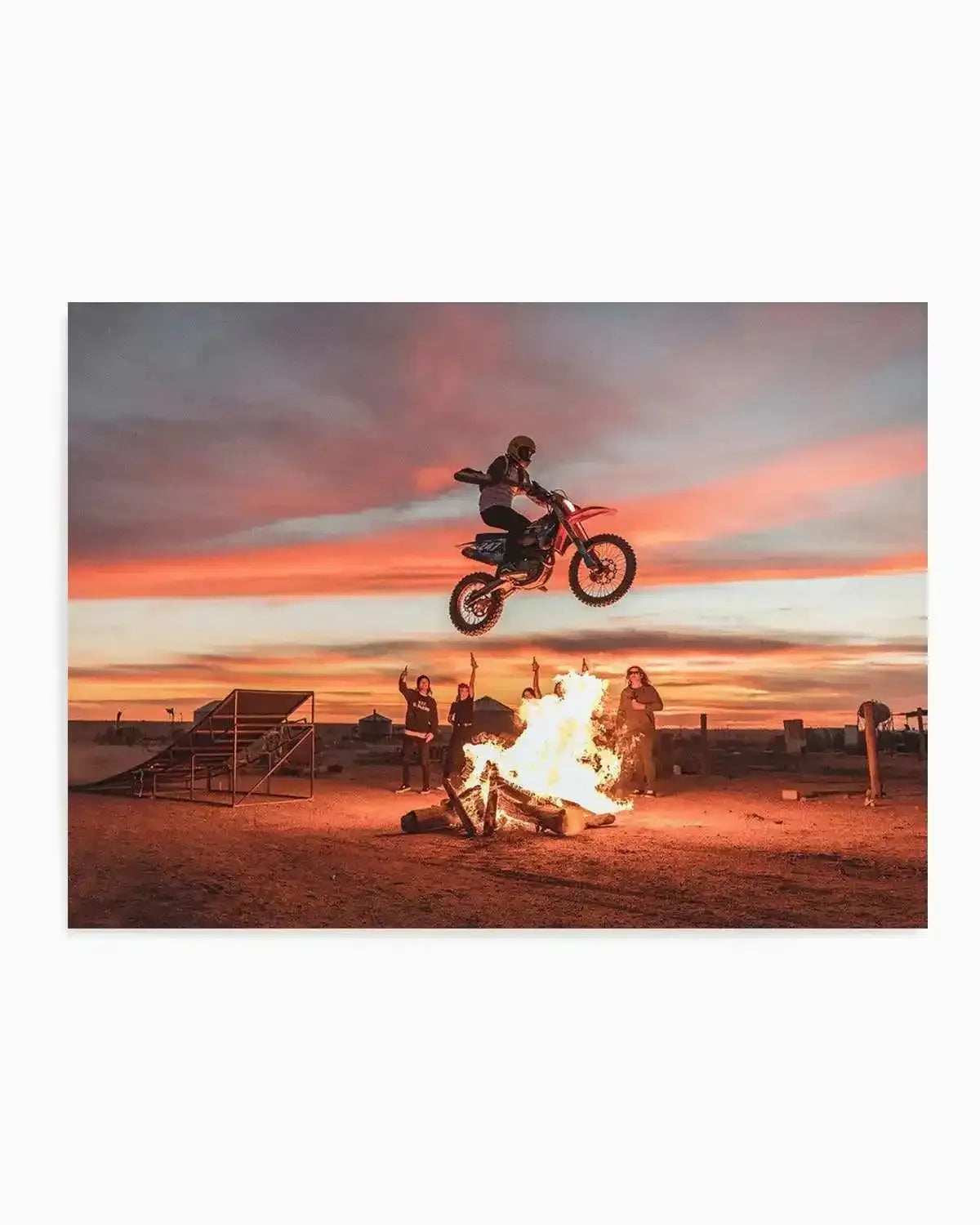 Doom At Dusk By Tim Harris Art Print from Olive et Oriel where you can shop wallpaper and artworks online