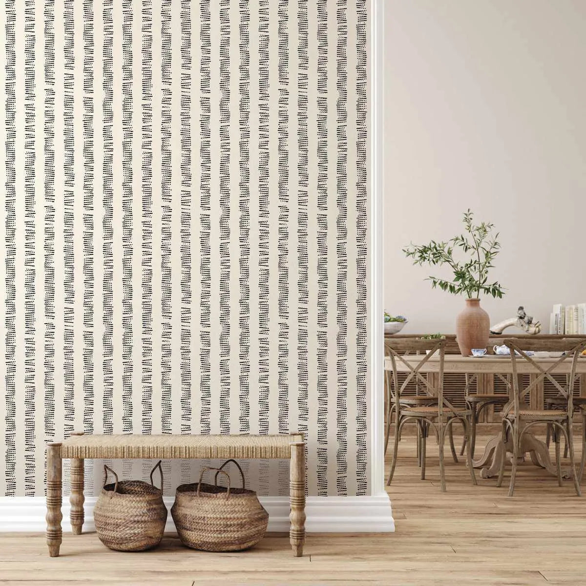 Dots n Dash Stripe Wallpaper | 2 Colour Options-Wallpaper-Buy Kids Removable Wallpaper Online Our Custom Made Children‚àö¬¢‚Äö√á¬®‚Äö√ë¬¢s Wallpapers Are A Fun Way To Decorate And Enhance Boys Bedroom Decor And Girls Bedrooms They Are An Amazing Addition To Your Kids Bedroom Walls Our Collection of Kids Wallpaper Is Sure To Transform Your Kids Rooms Interior Style From Pink Wallpaper To Dinosaur Wallpaper Even Marble Wallpapers For Teen Boys Shop Peel And Stick Wallpaper Online Today With Olive et Oriel