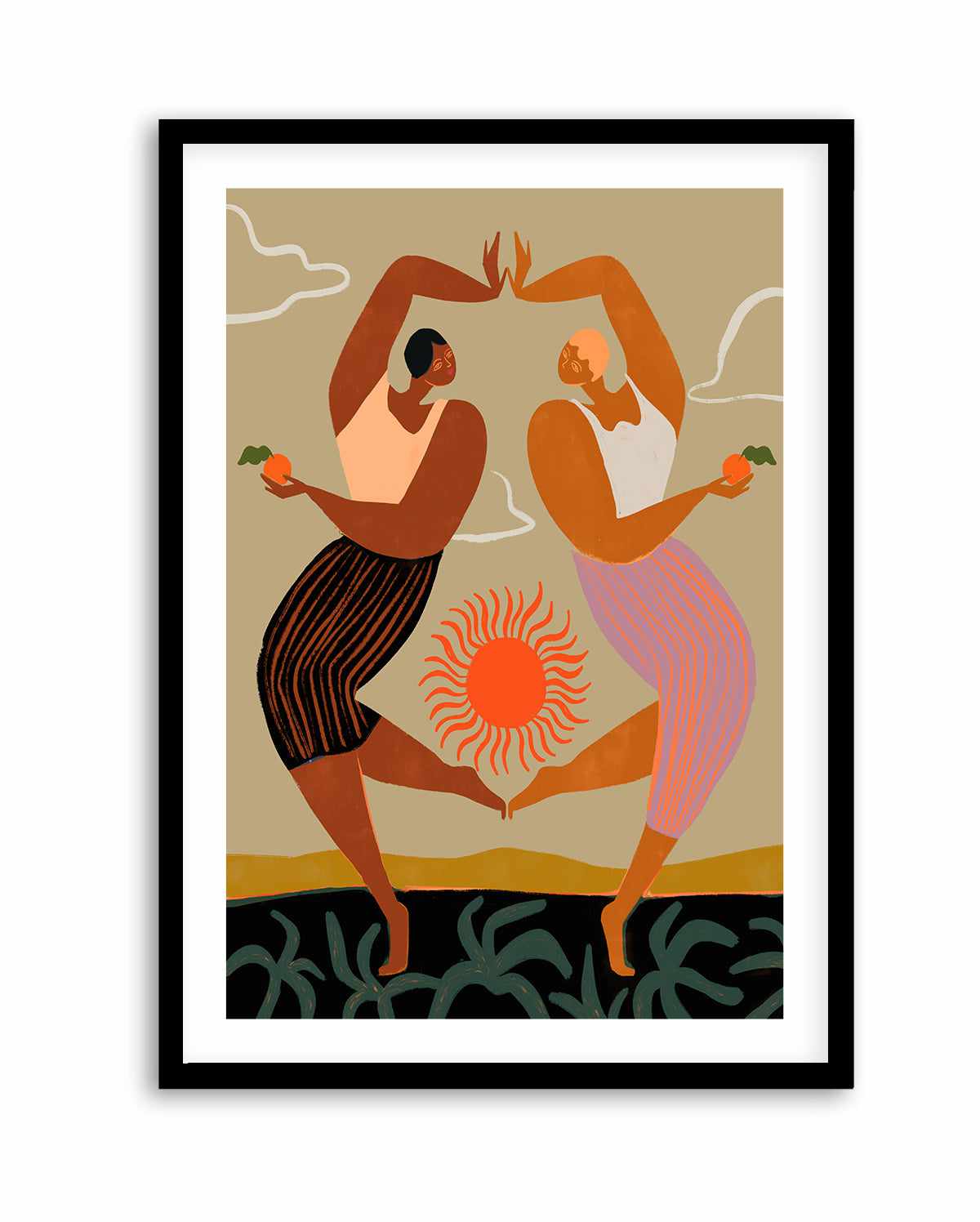 Double Power by Arty Guava | Art Print from Olive et Oriel where you can shop wallpaper and artworks online