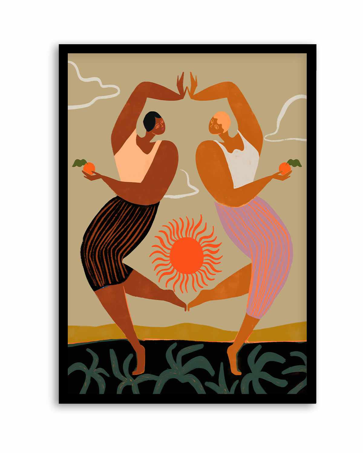 Double Power by Arty Guava | Art Print from Olive et Oriel where you can shop wallpaper and artworks online