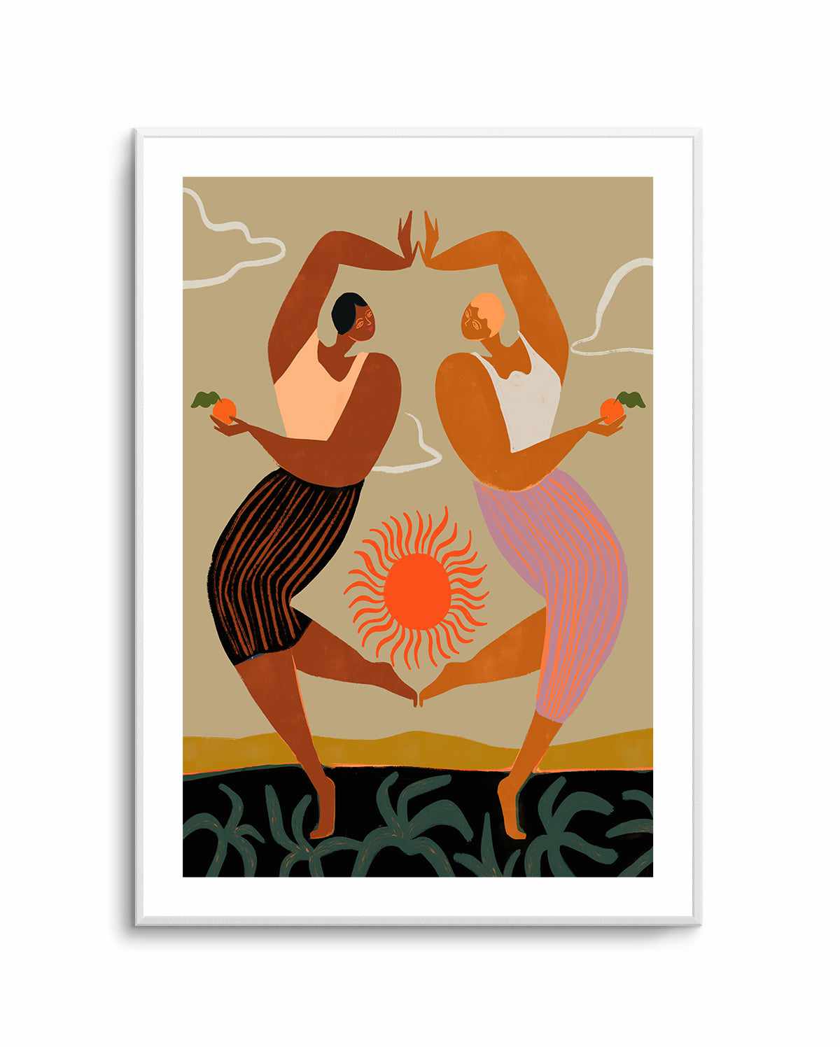 Double Power by Arty Guava | Art Print from Olive et Oriel where you can shop wallpaper and artworks online
