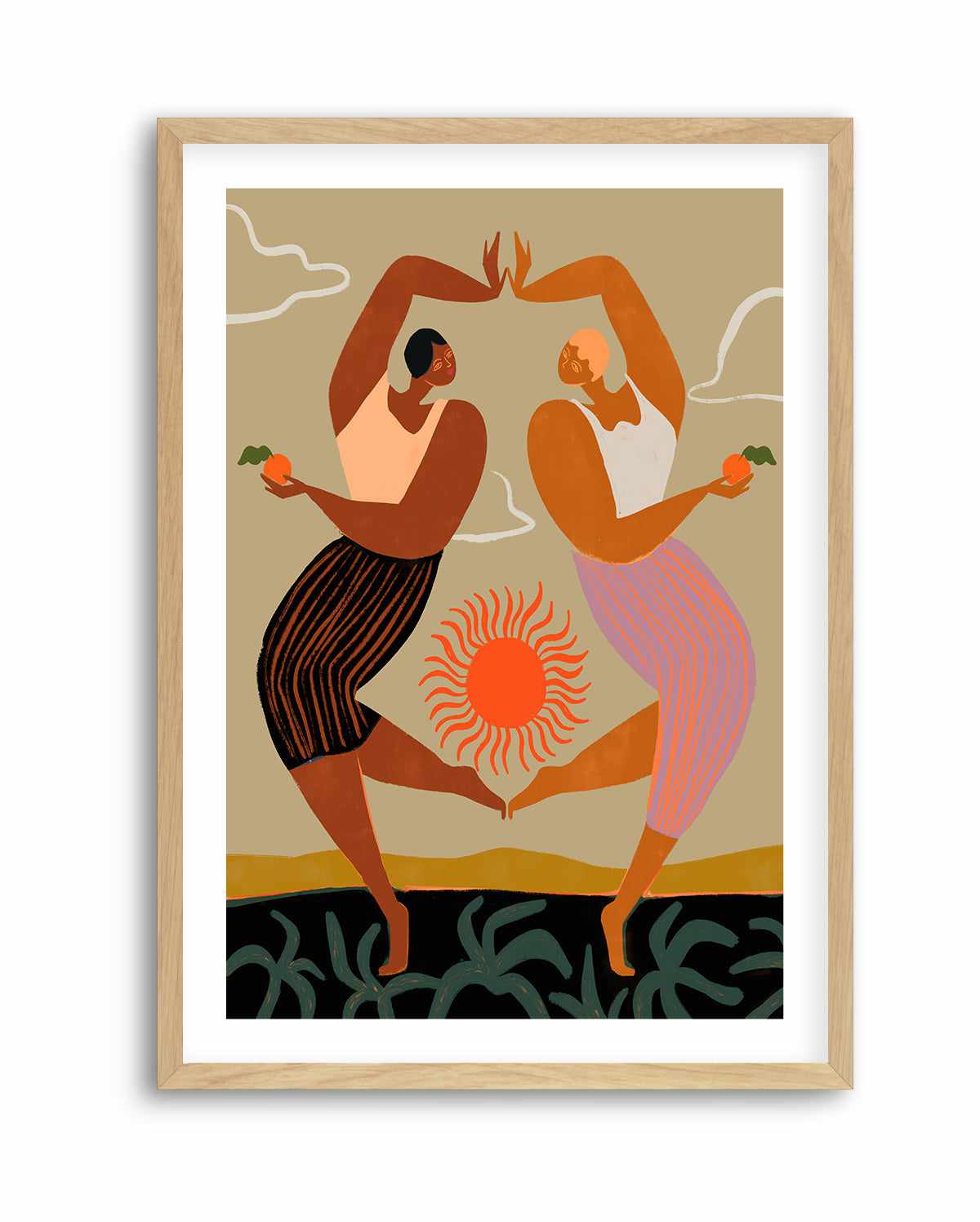 Double Power by Arty Guava | Art Print from Olive et Oriel where you can shop wallpaper and artworks online
