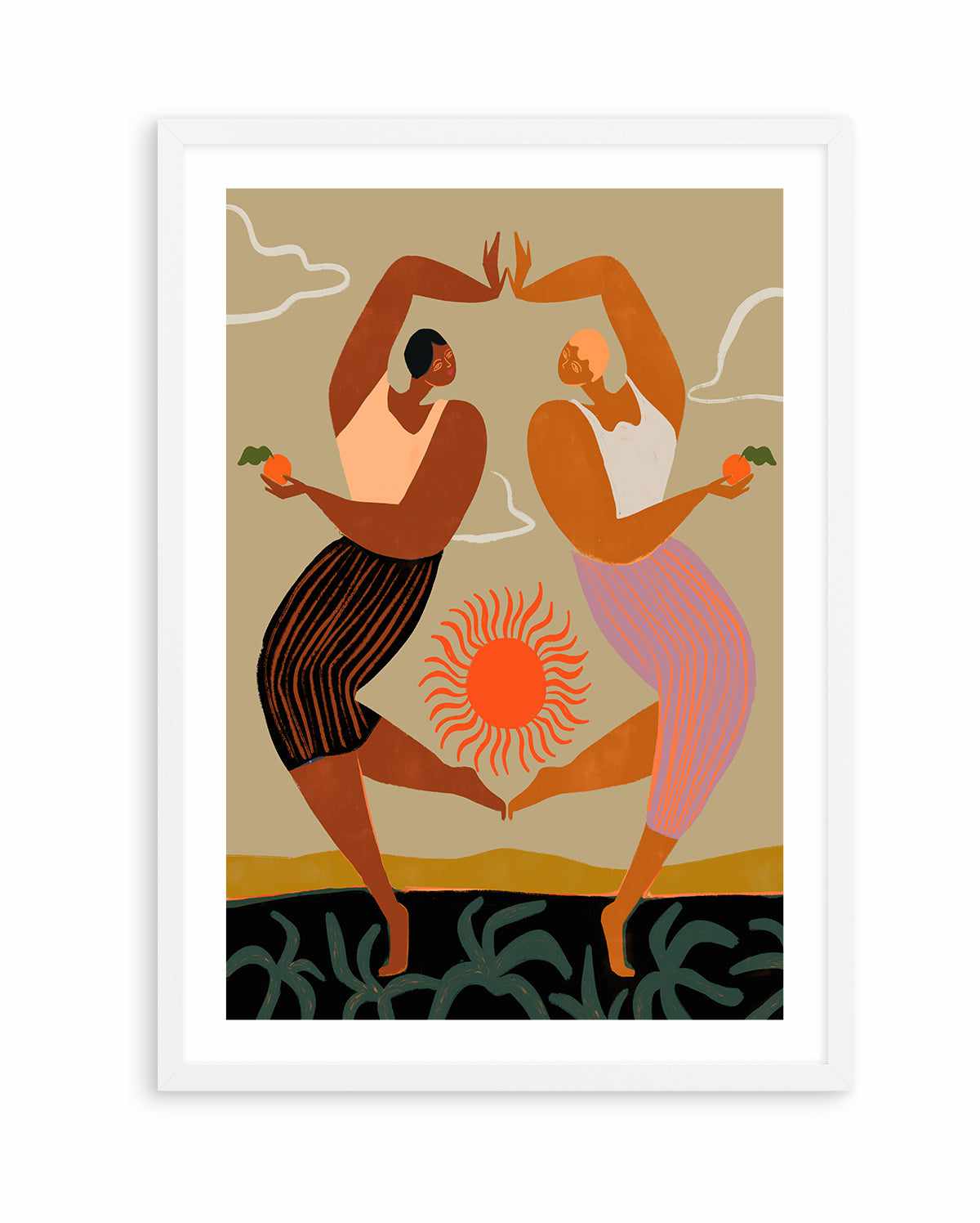 Double Power by Arty Guava | Art Print from Olive et Oriel where you can shop wallpaper and artworks online