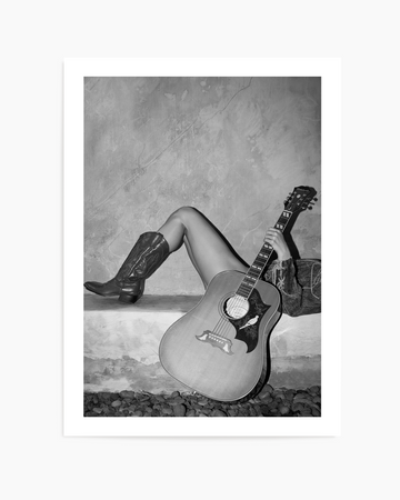 Dove Strings I B&W by Amy Hallam | Art Print from Olive et Oriel where you can shop wallpaper and artworks online