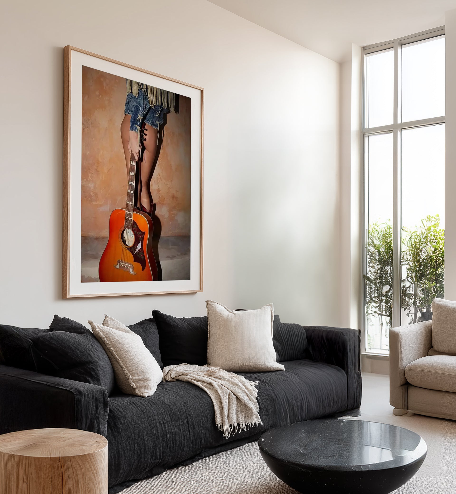 Dove Strings II by Amy Hallam Art Print