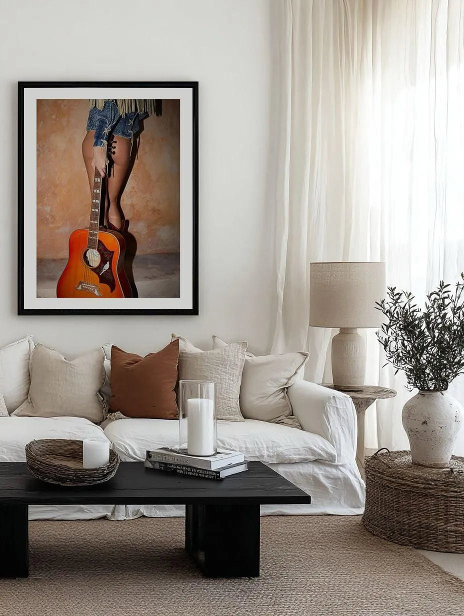 Dove Strings II by Amy Hallam Art Print from Olive et Oriel where you can shop wallpaper and artworks online