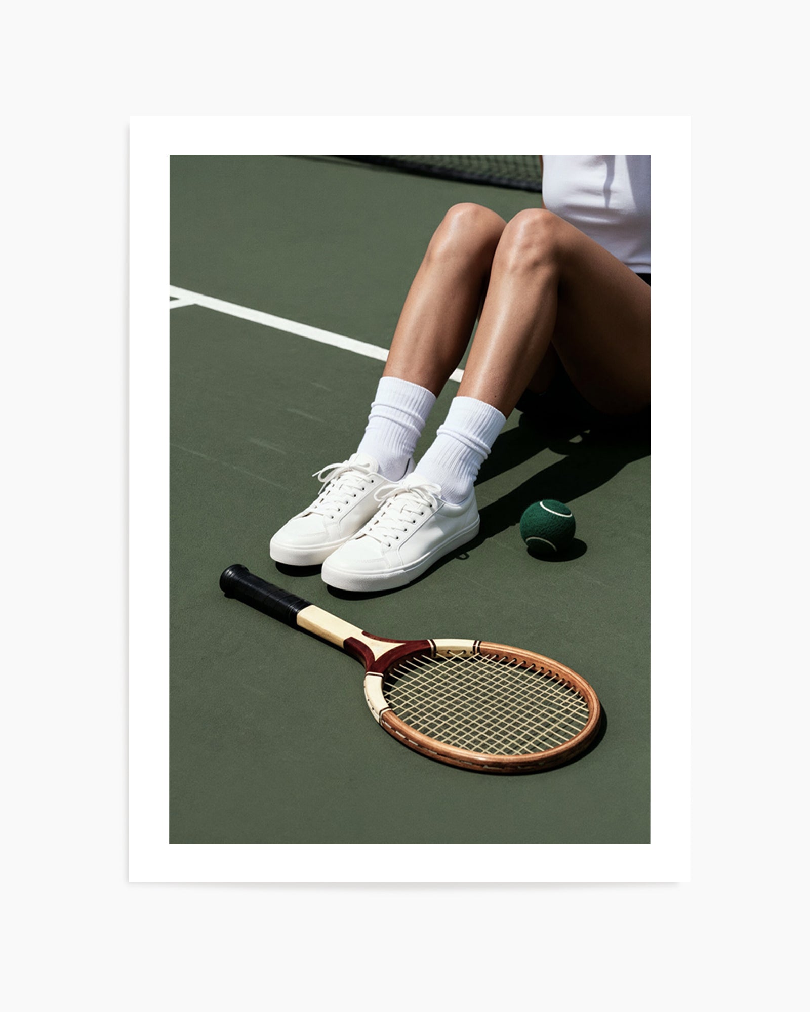 Down At The Tennis Royale | Art Print from Olive et Oriel where you can shop wallpaper and artworks online