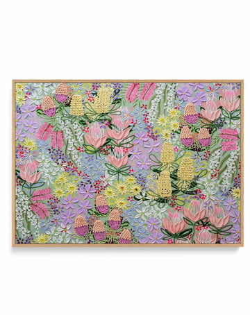Dragonfly by Alex Mason | Framed Canvas Art Print from Olive et Oriel where you can shop wallpaper and artworks online