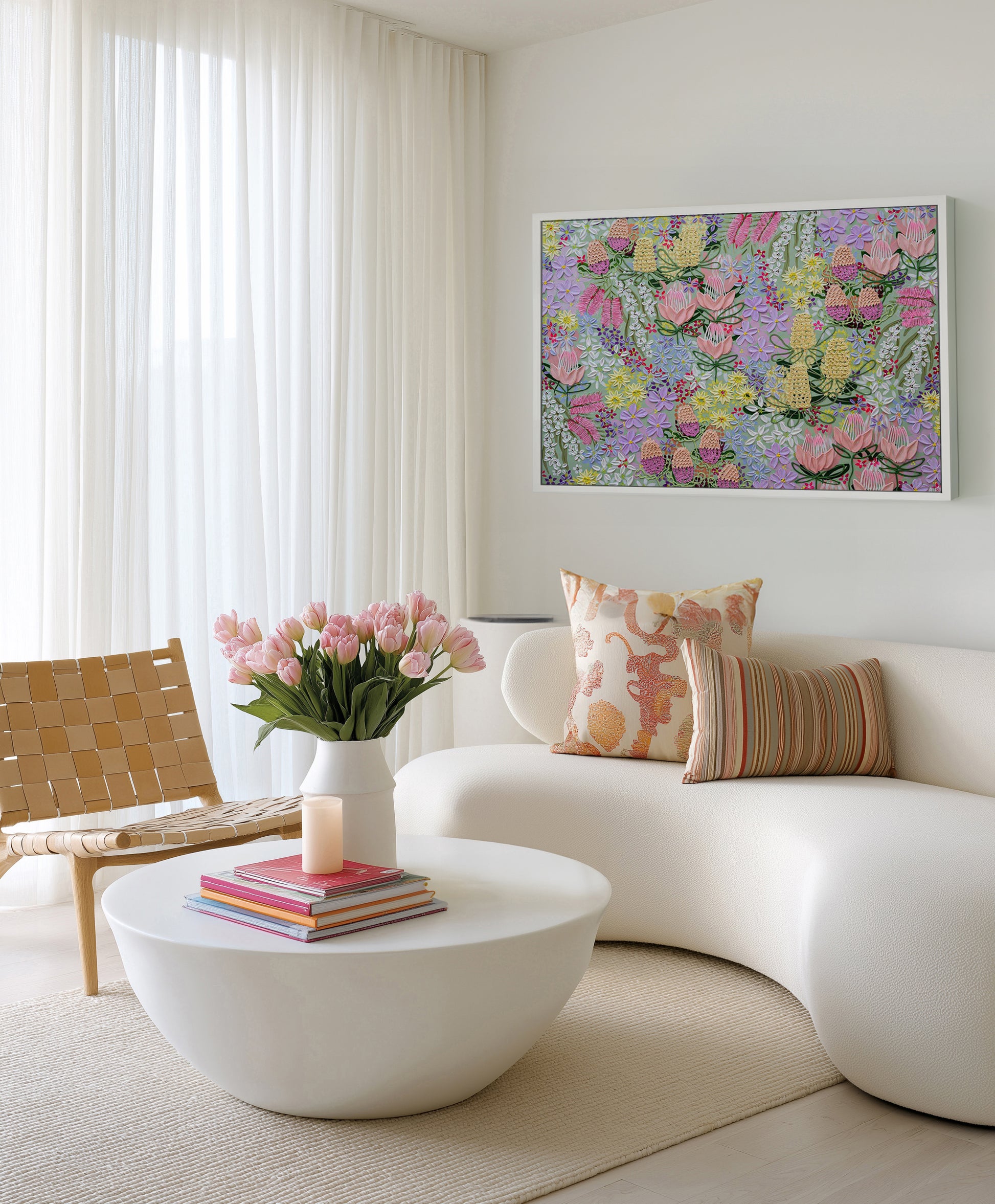 Dragonfly by Alex Mason | Framed Canvas Art Print from Olive et Oriel where you can shop wallpaper and artworks online