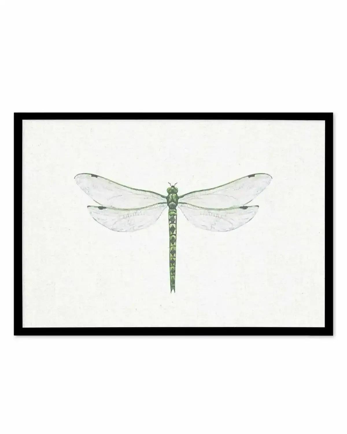 Dragonfly on Linen II Art Print from Olive et Oriel where you can shop wallpaper and artworks online