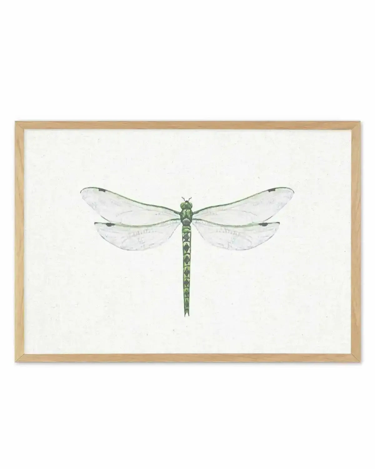 Dragonfly on Linen II Art Print from Olive et Oriel where you can shop wallpaper and artworks online