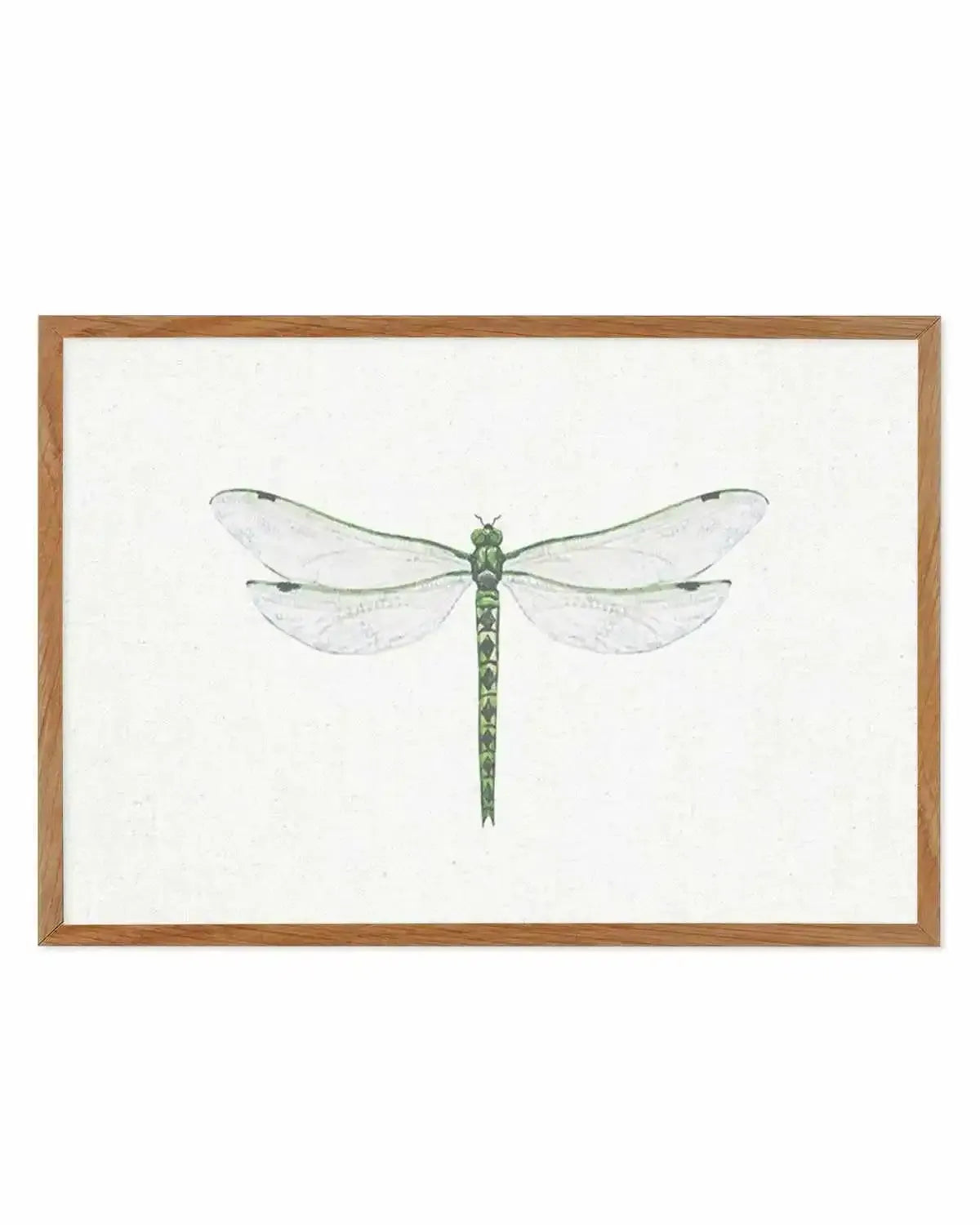 Dragonfly on Linen II Art Print from Olive et Oriel where you can shop wallpaper and artworks online
