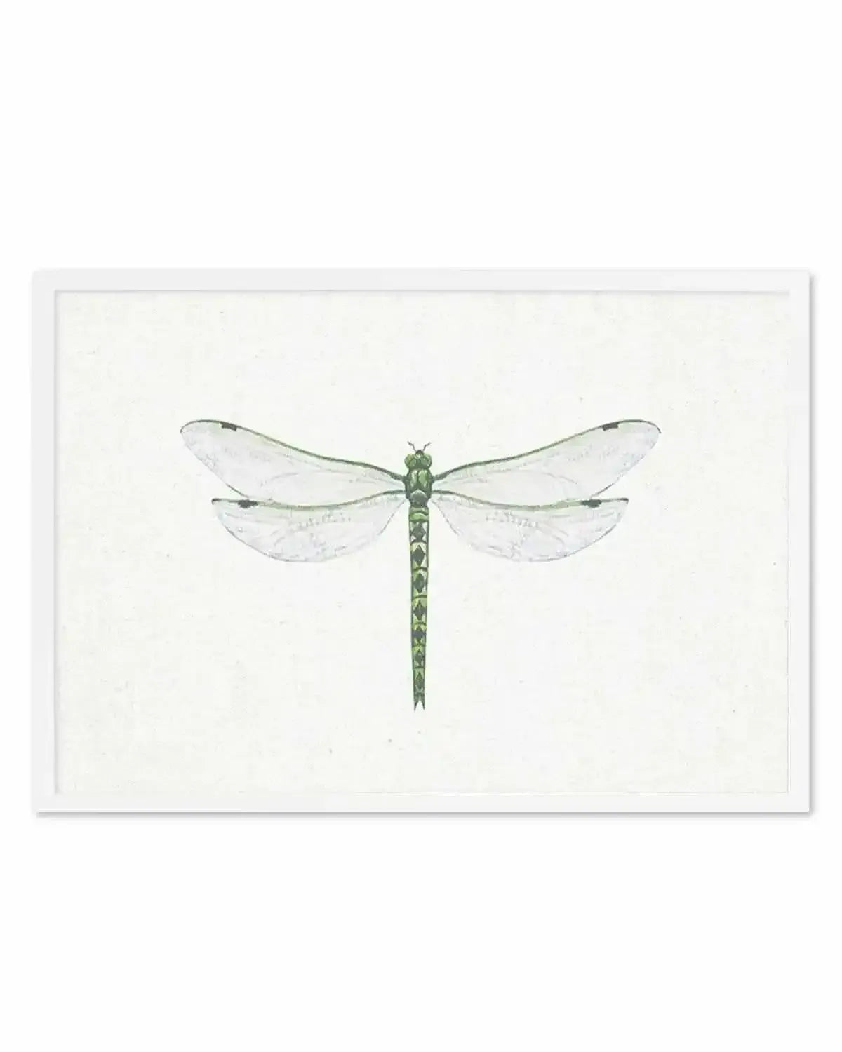 Dragonfly on Linen II Art Print from Olive et Oriel where you can shop wallpaper and artworks online