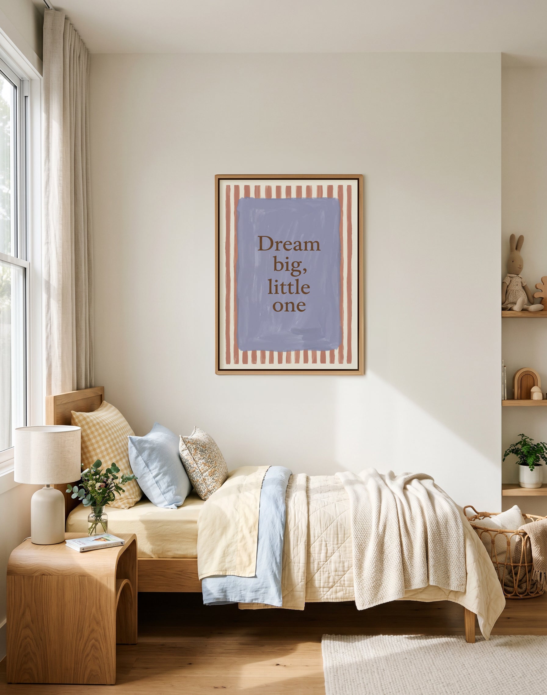 Dream Big, Little One | Framed Canvas Art Print