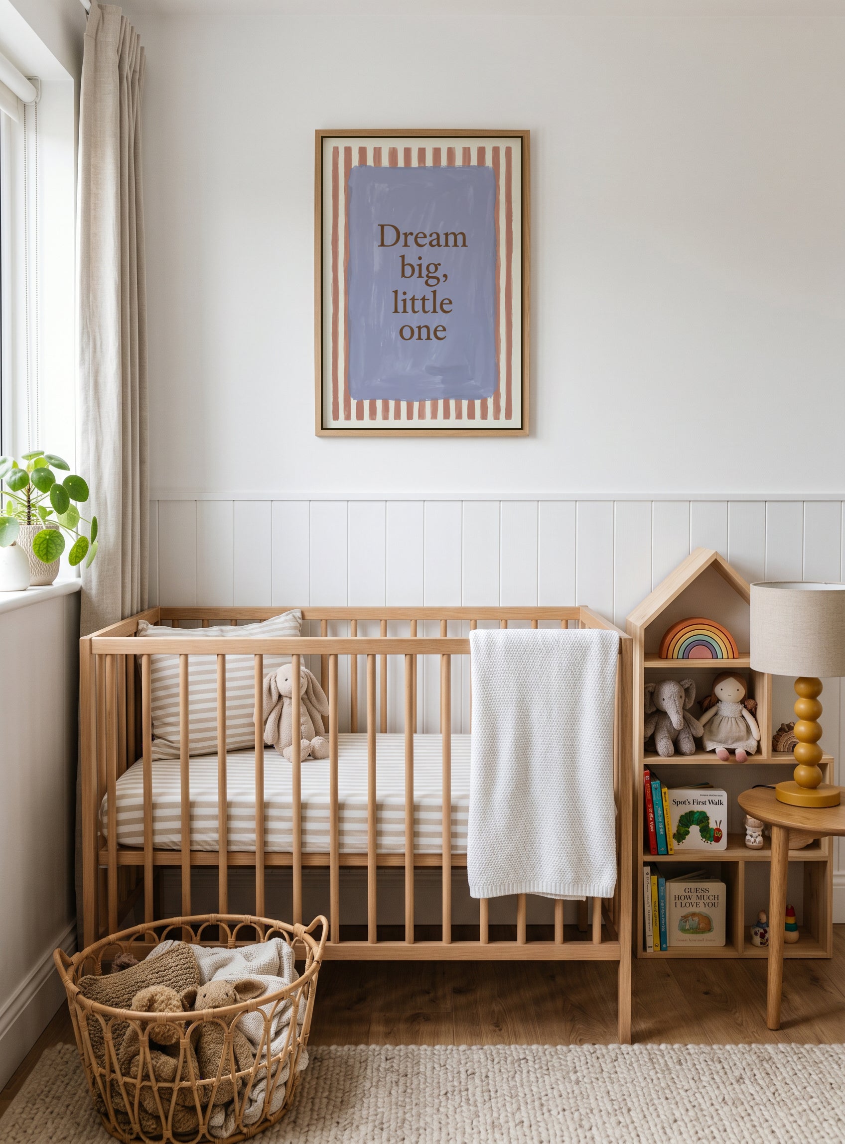 Dream Big, Little One | Framed Canvas Art Print